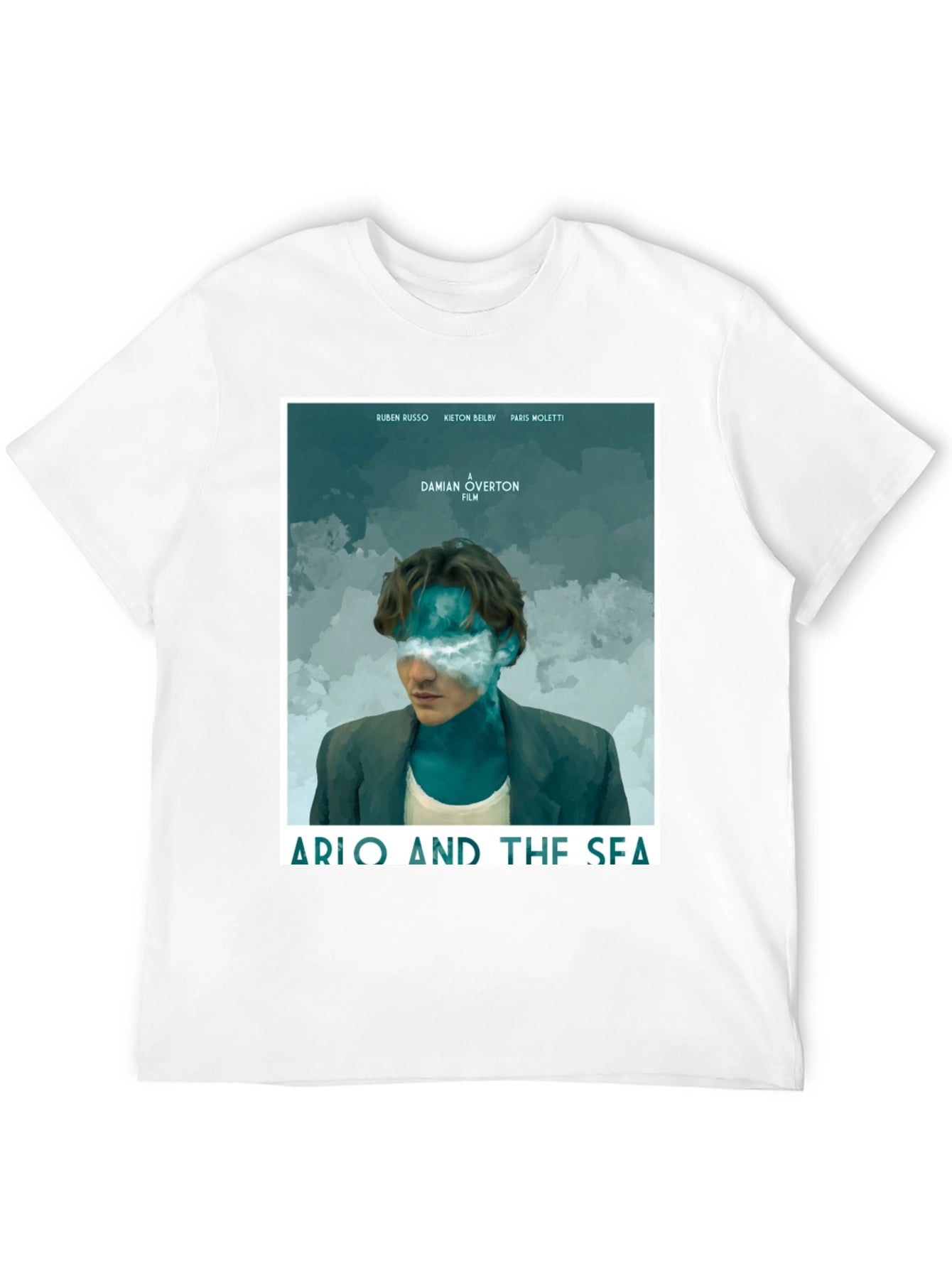Arlo and the Sea Black T-Shirt