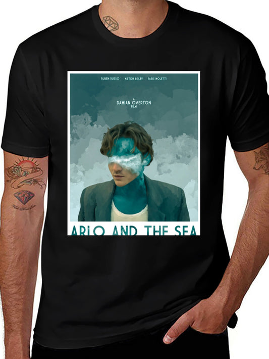 Arlo and the Sea Black T-Shirt