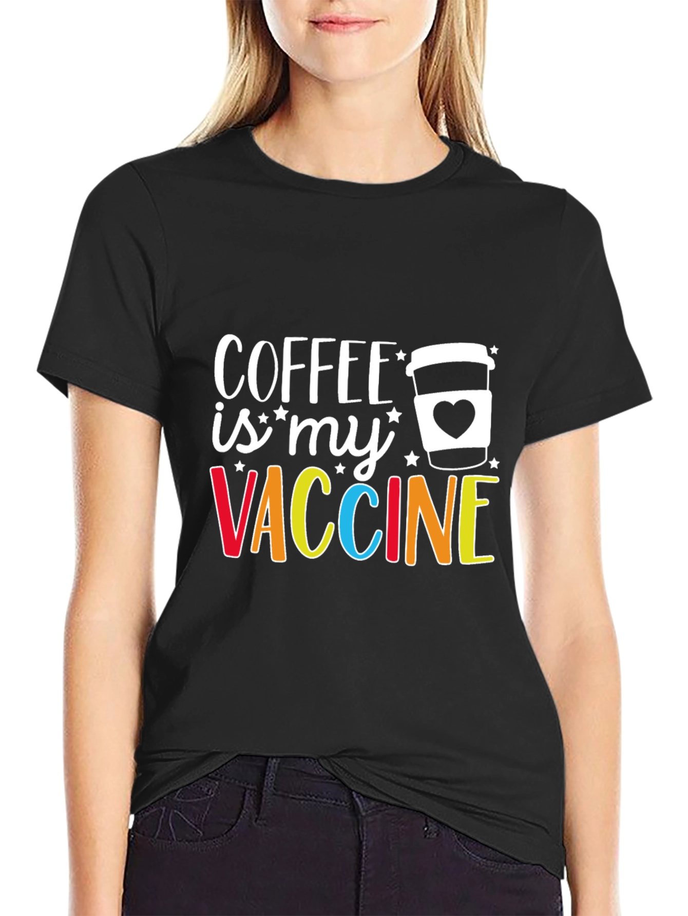 Coffee is My Vaccine Graphic Tee