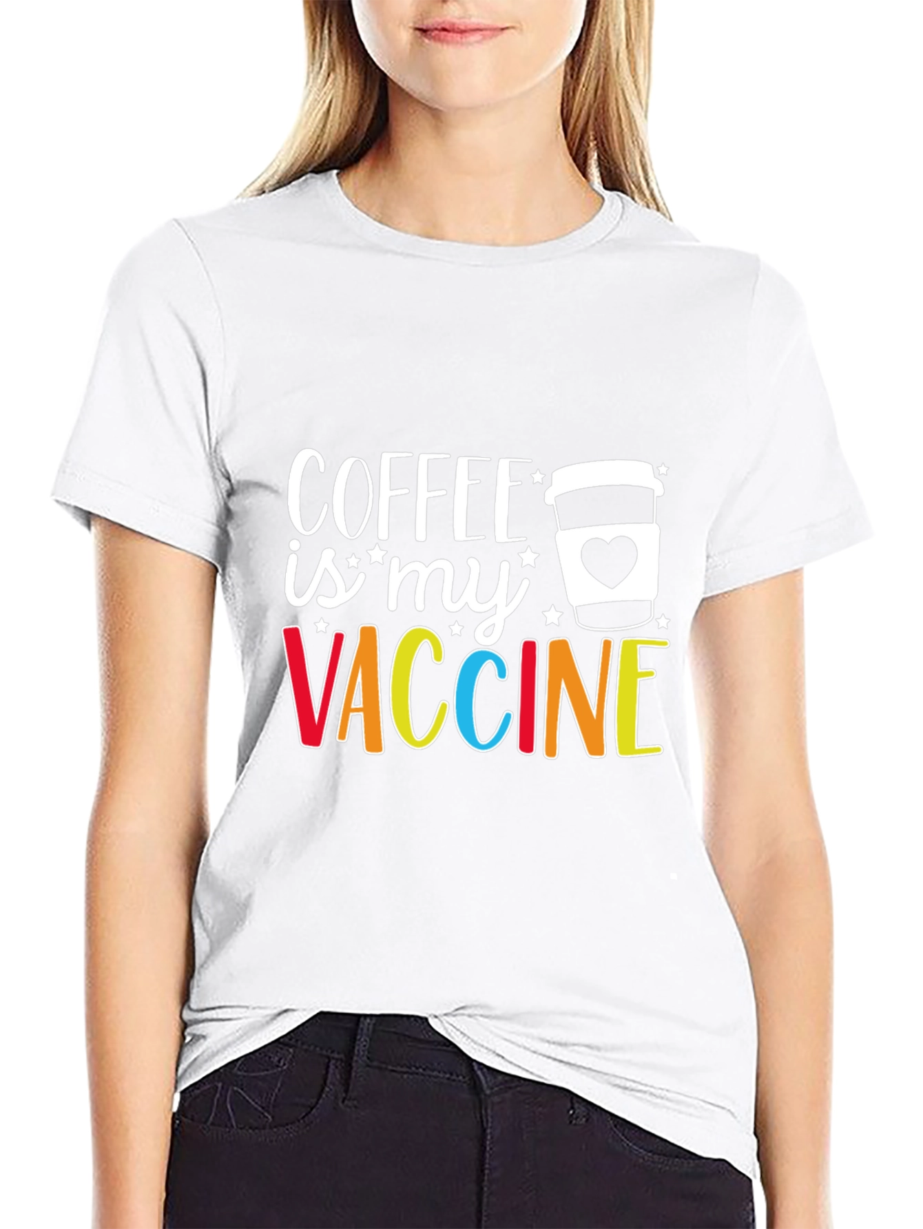 Coffee is My Vaccine Graphic Tee