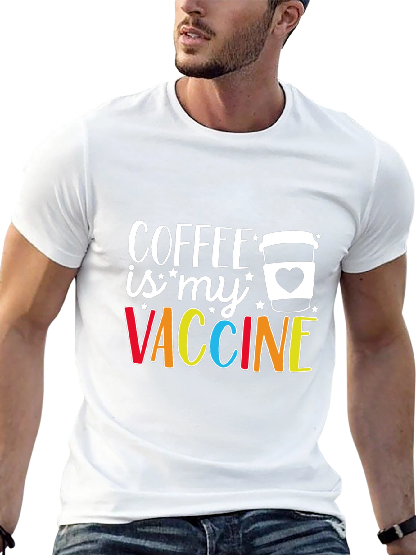 Coffee is My Vaccine Graphic Tee