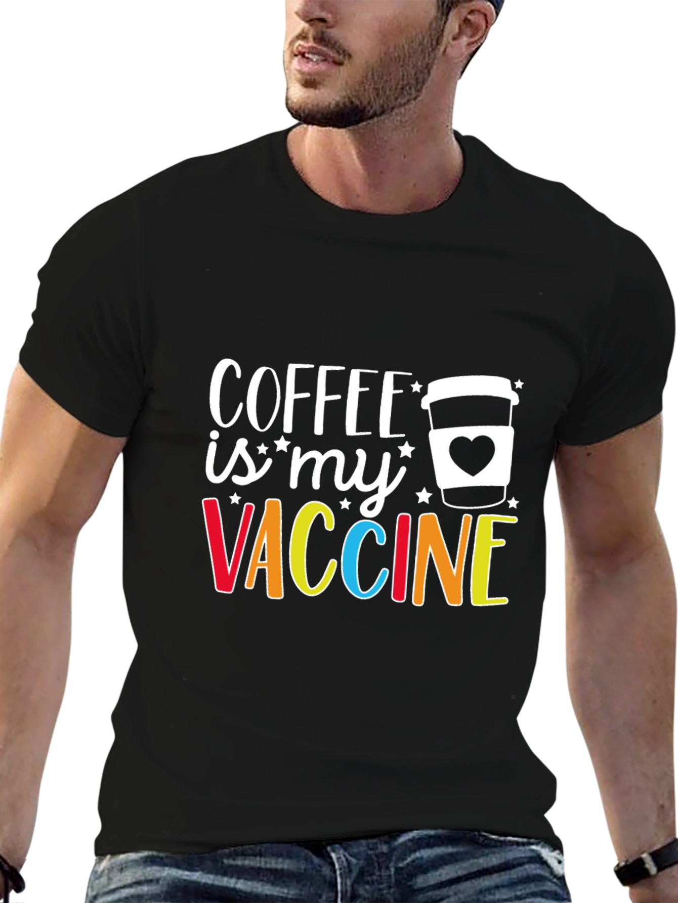 Coffee is My Vaccine Graphic Tee
