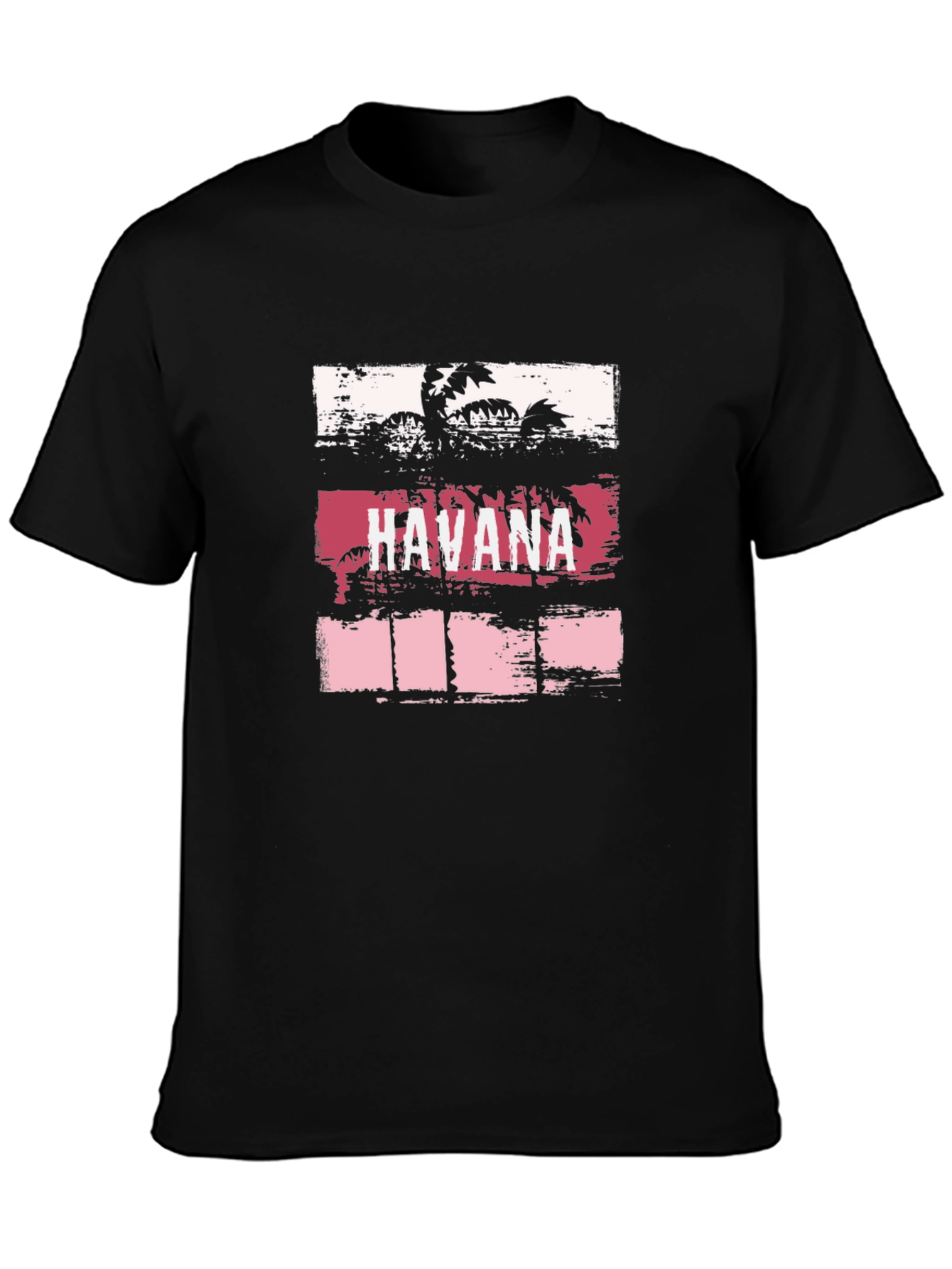 Havana Graphic T-Shirt - Tropical Palm Design
