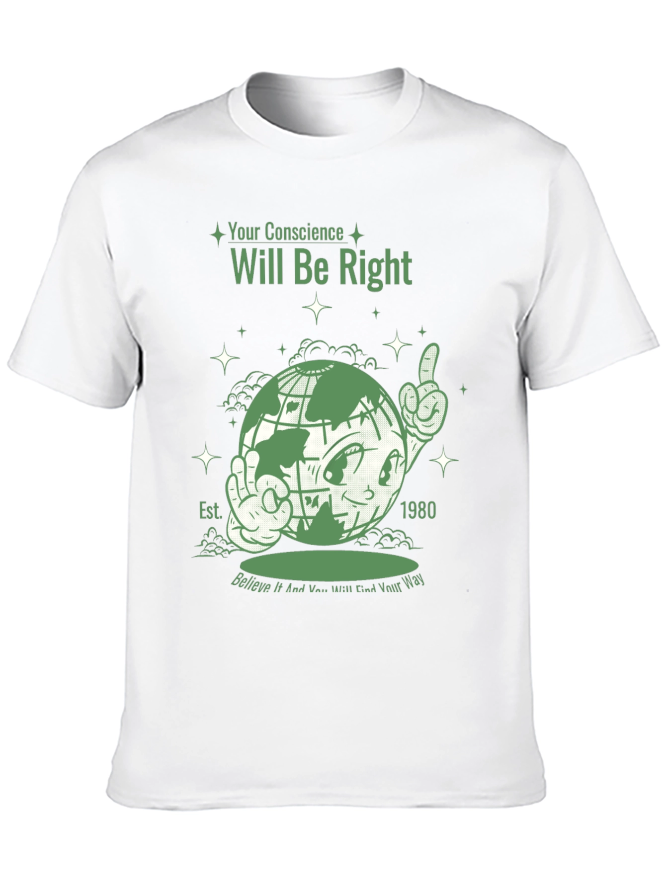 Your Conscience Globe Graphic Tee