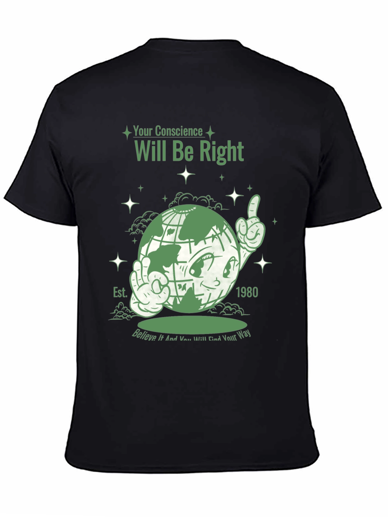 Your Conscience Globe Graphic Tee