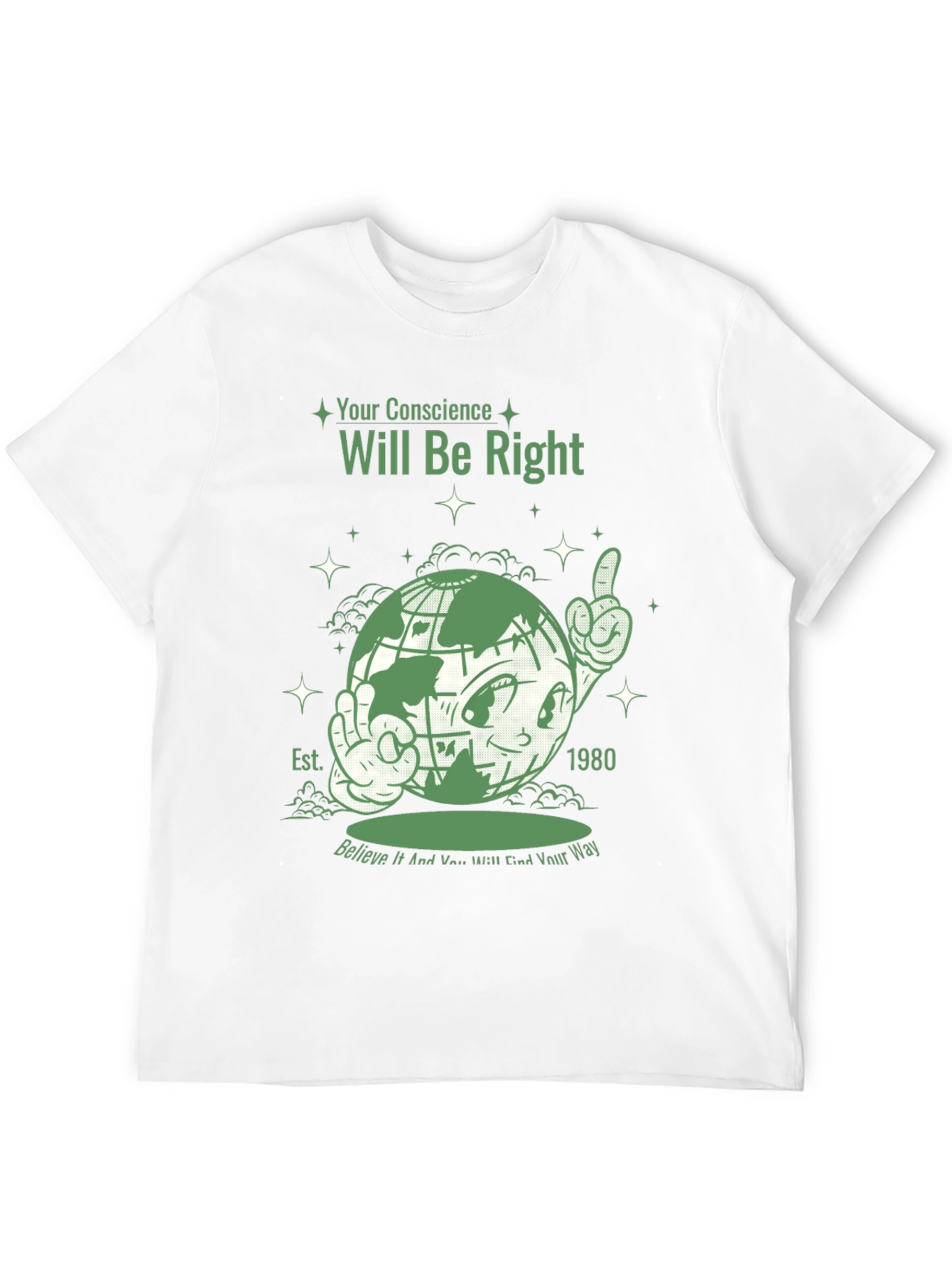 Your Conscience Globe Graphic Tee