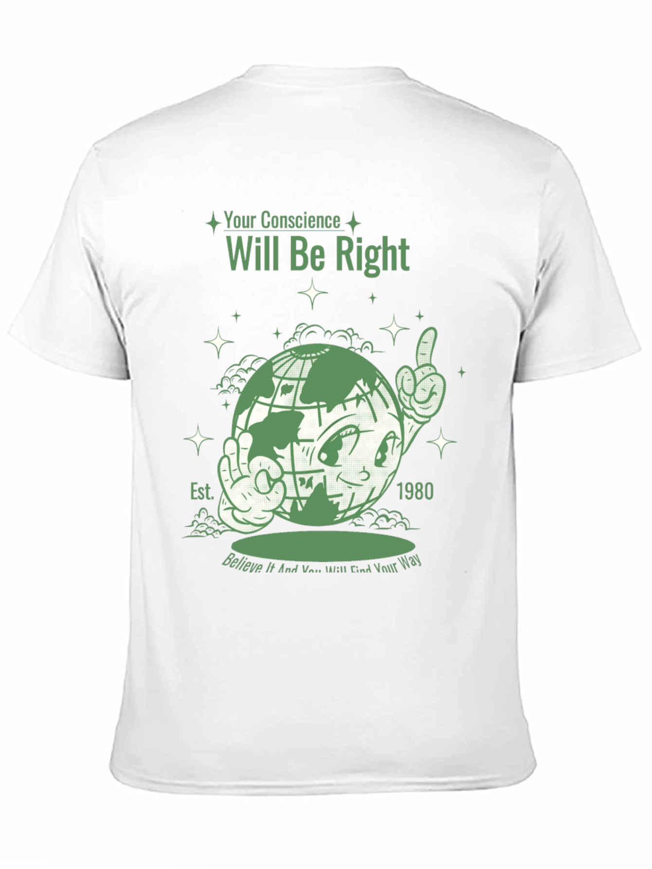 Your Conscience Globe Graphic Tee