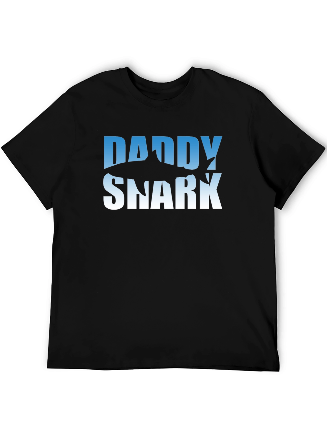 Daddy Shark Graphic Tee - Black