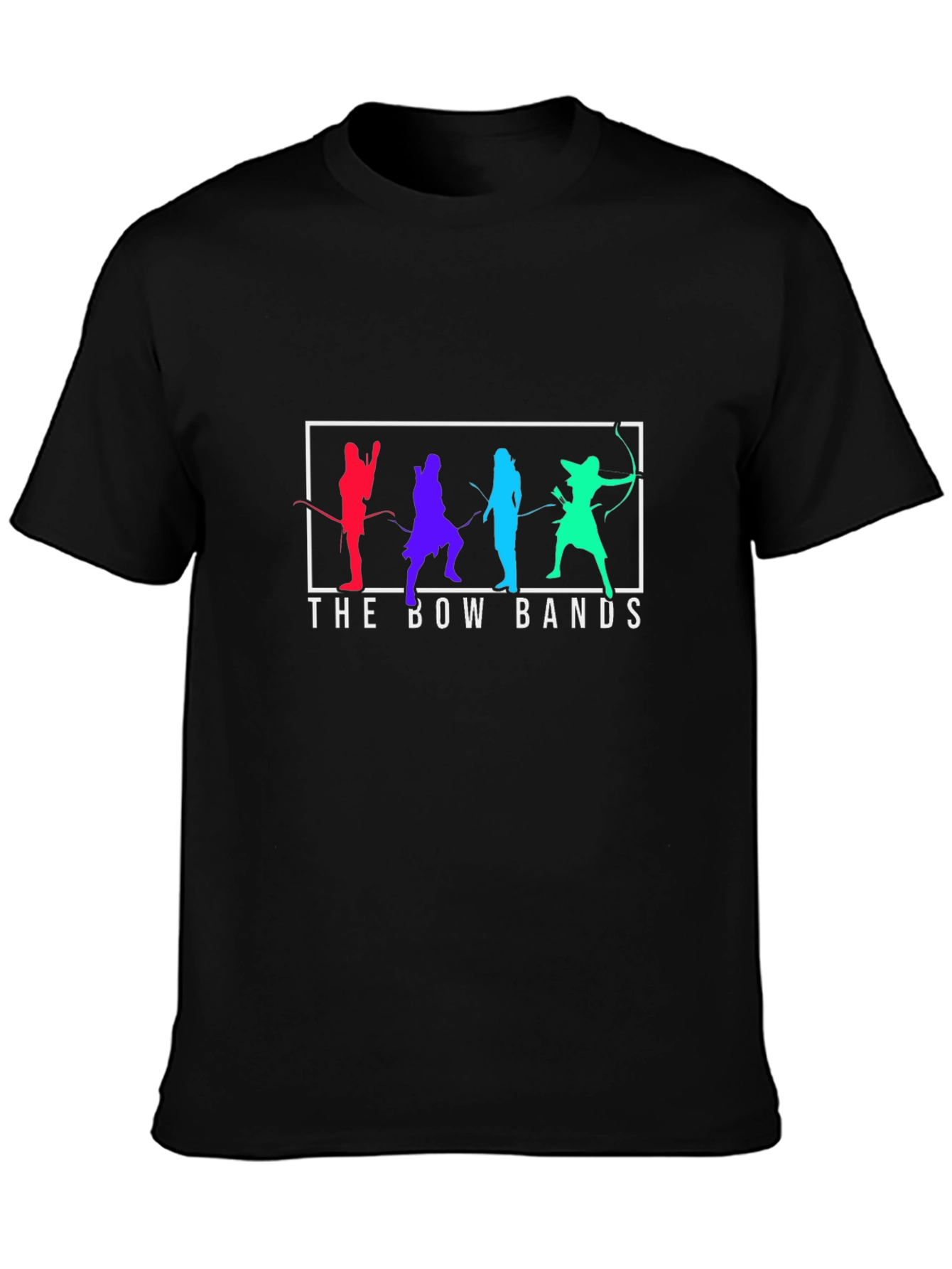 The Bow Bands Graphic T-Shirt - Unisex Cool Design