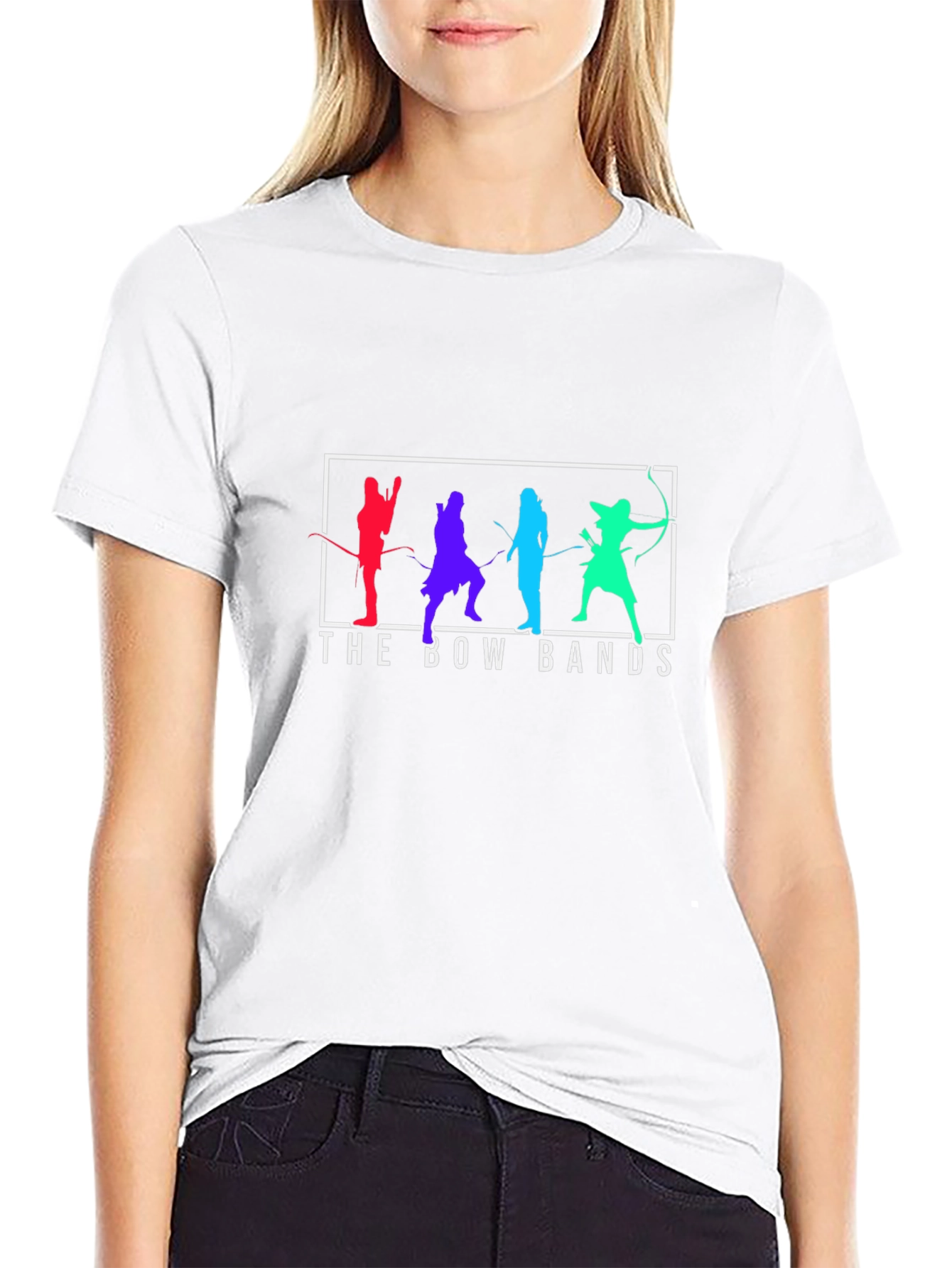 The Bow Bands Graphic T-Shirt - Unisex Cool Design