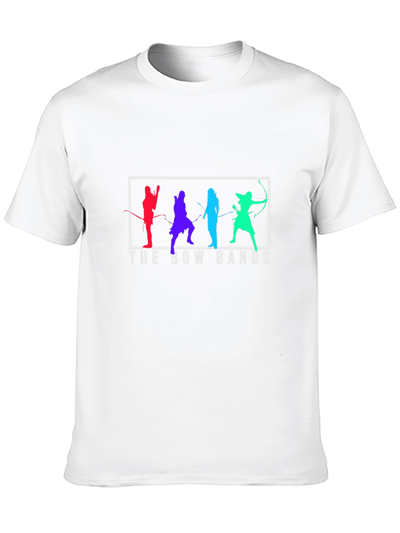 The Bow Bands Graphic T-Shirt - Unisex Cool Design