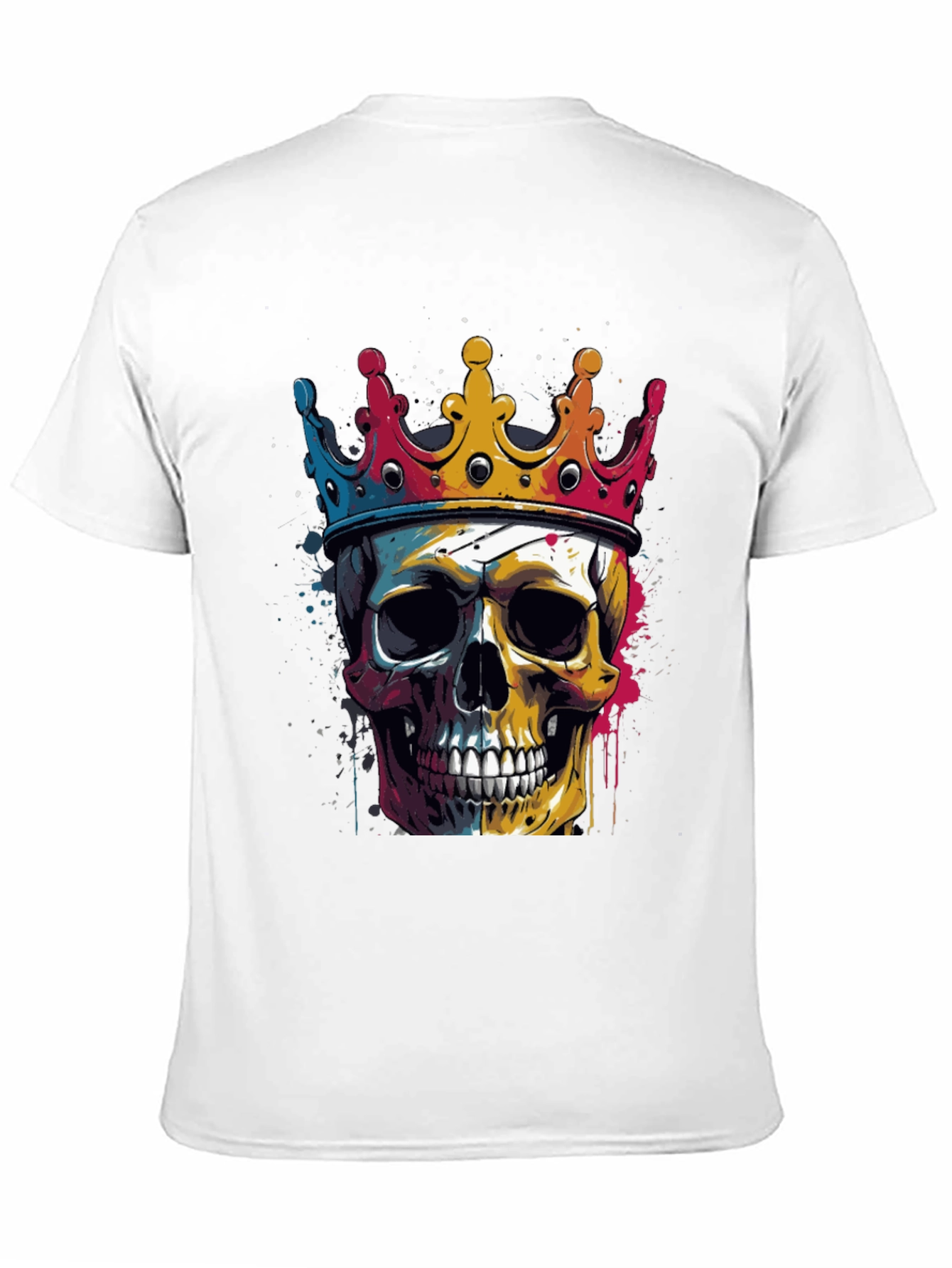 Skull King Graphic Tee - Unique Design