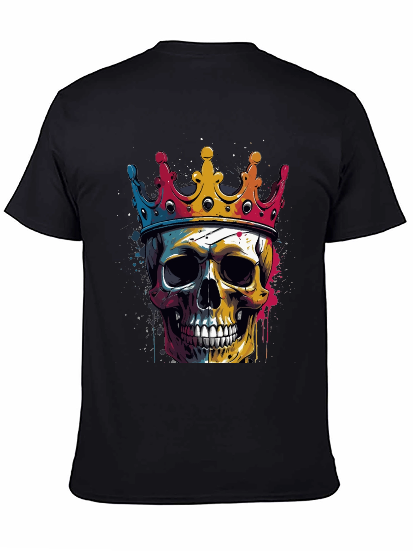 Skull King Graphic Tee - Unique Design