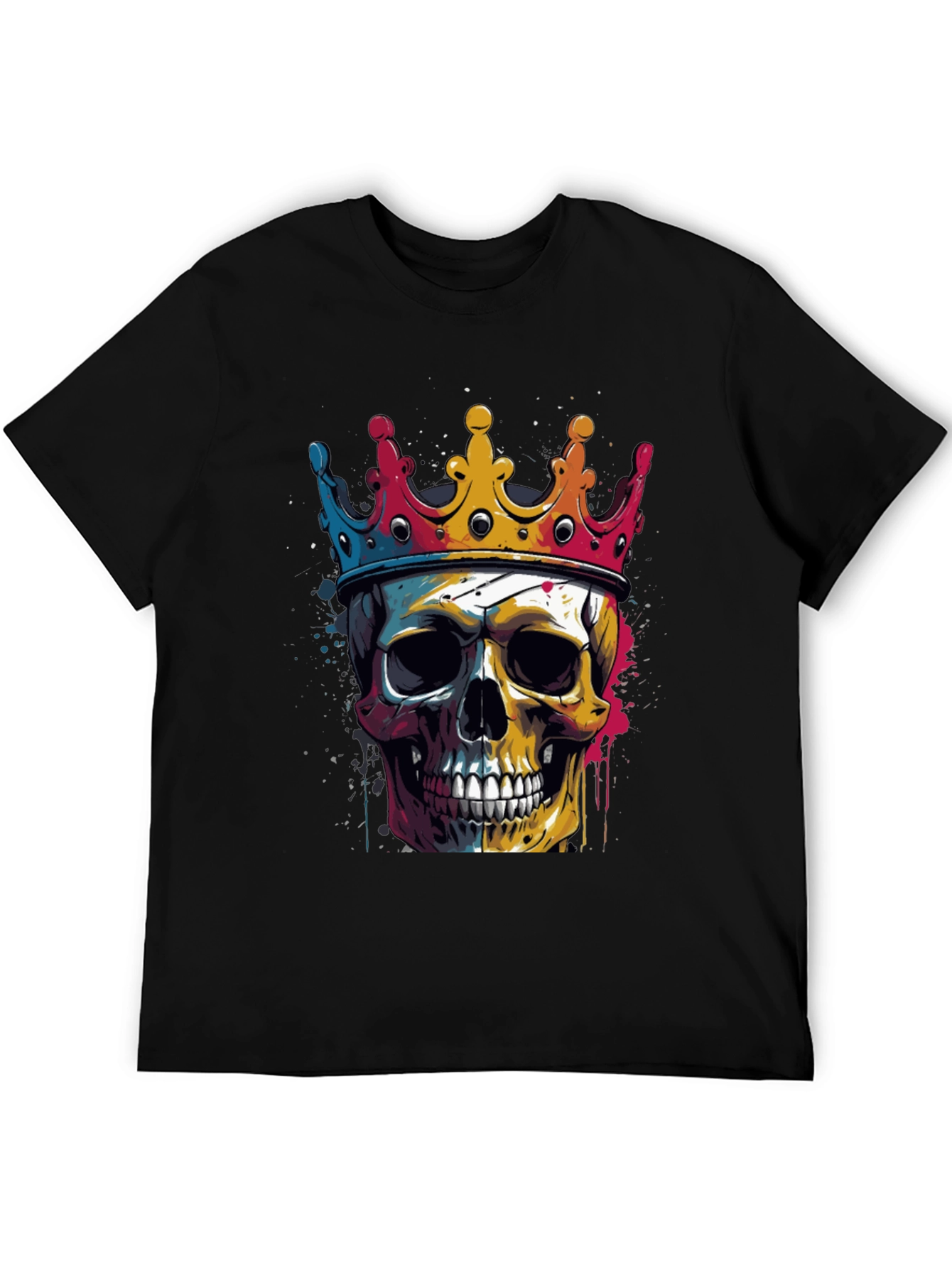Skull King Graphic Tee - Unique Design