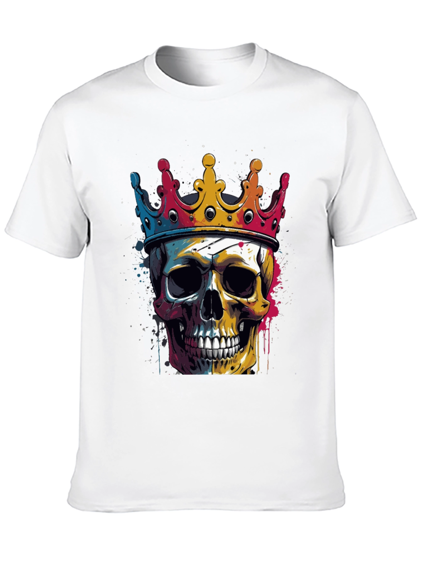 Skull King Graphic Tee - Unique Design