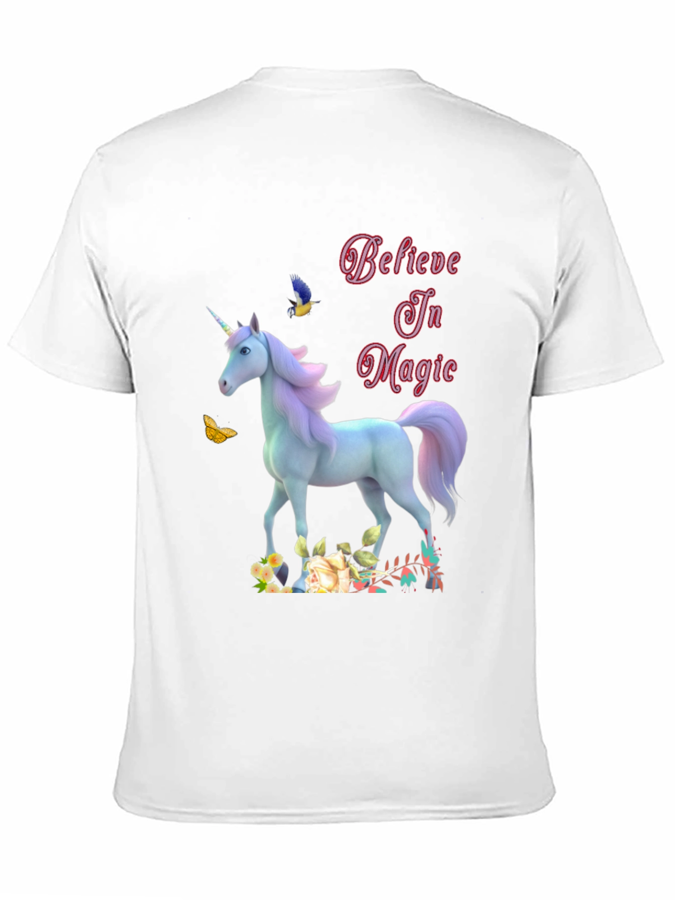 Believe In Magic Unicorn Graphic Tee