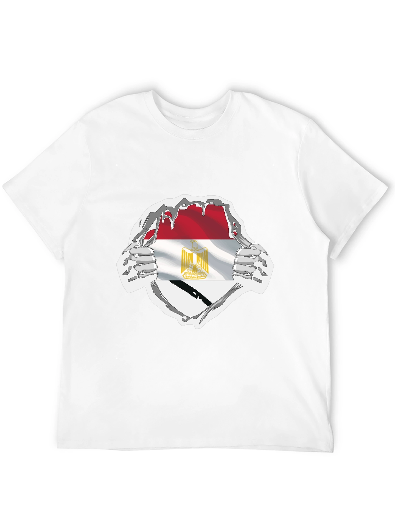 Egypt Flag T-Shirt - Patriotic Graphic Tee