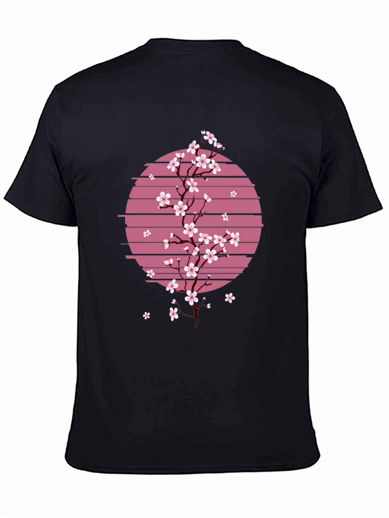 Sakura Sunset T-Shirt - Japanese Cherry Blossom Tee