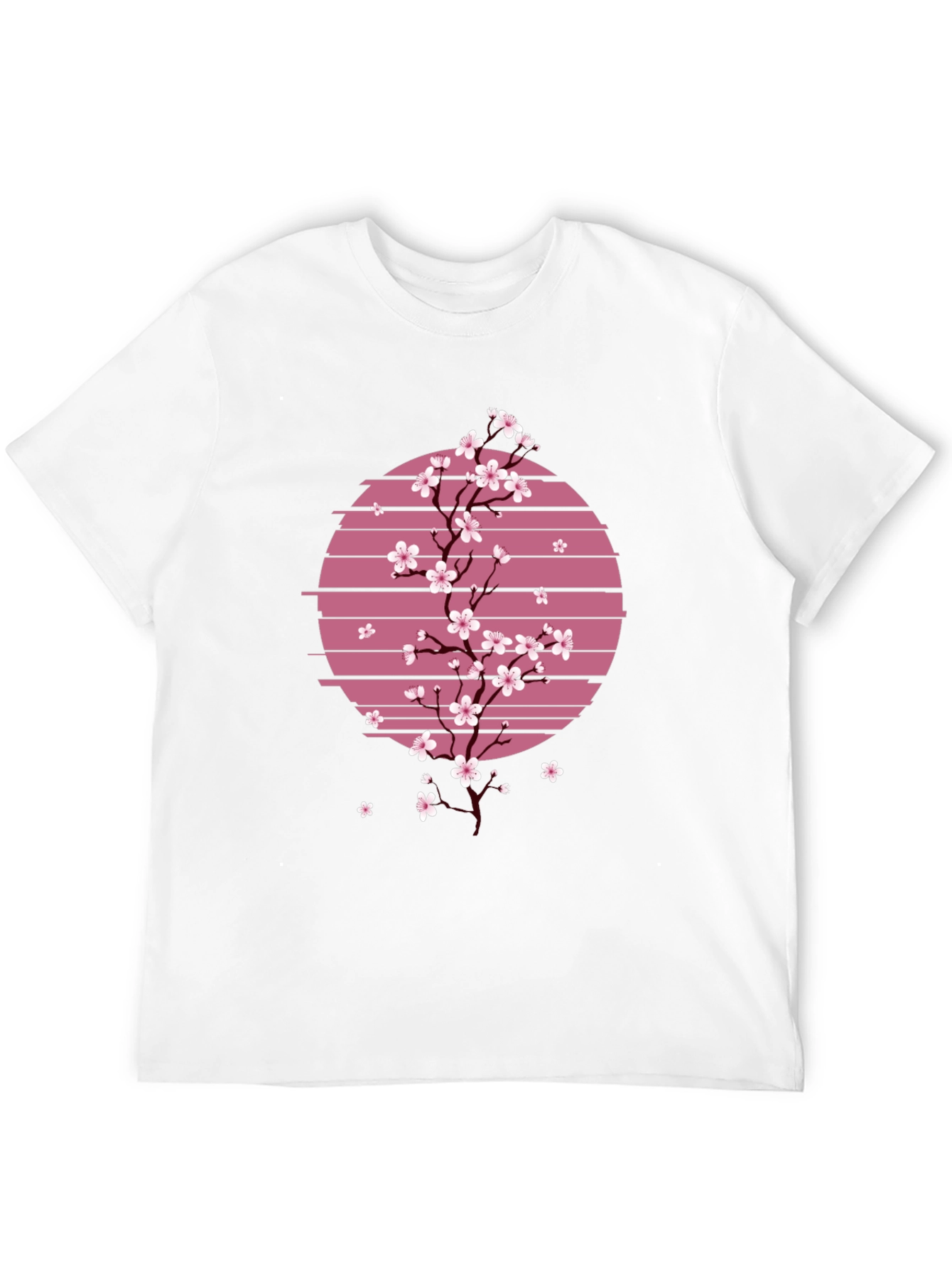 Sakura Sunset T-Shirt - Japanese Cherry Blossom Tee