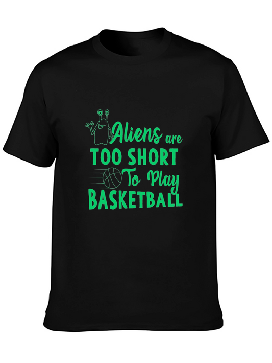 Aliens Too Short Basketball Graphic Tee
