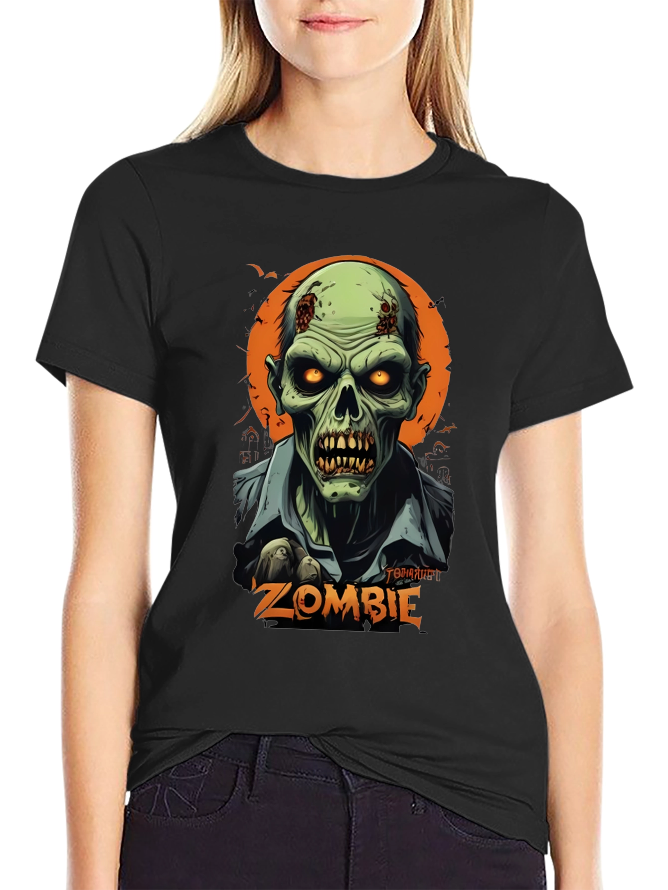 Zombie Graphic T-Shirt - Halloween Ready