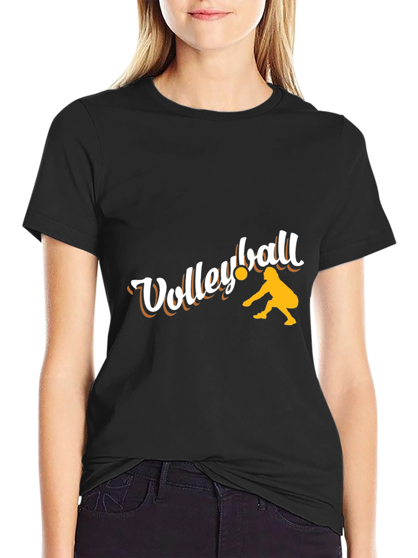 Volleyball Graphic Tee - Stylish Sport T-Shirt