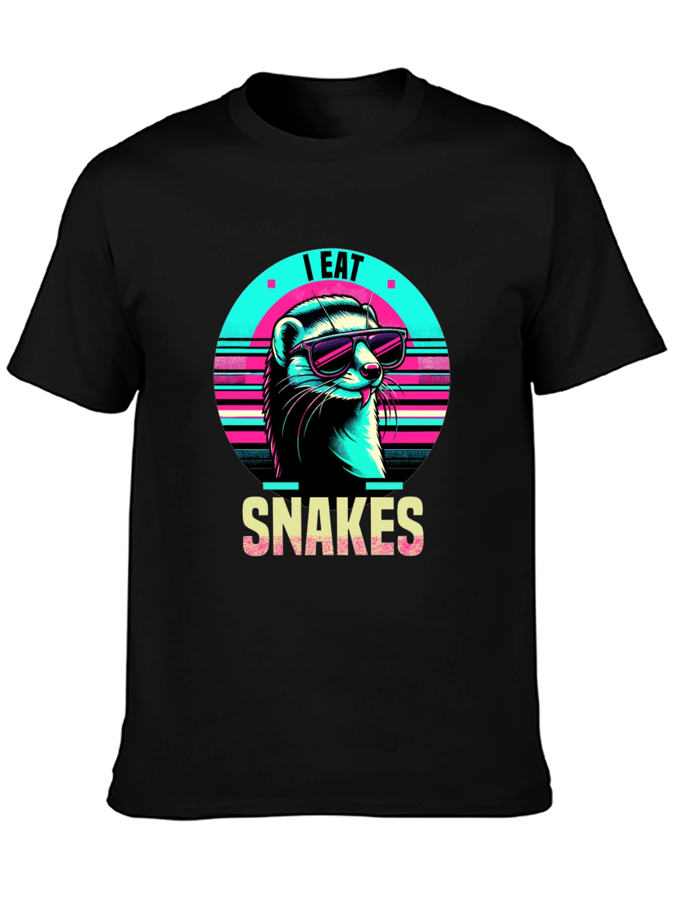 I Eat Snakes Ferret T-Shirt