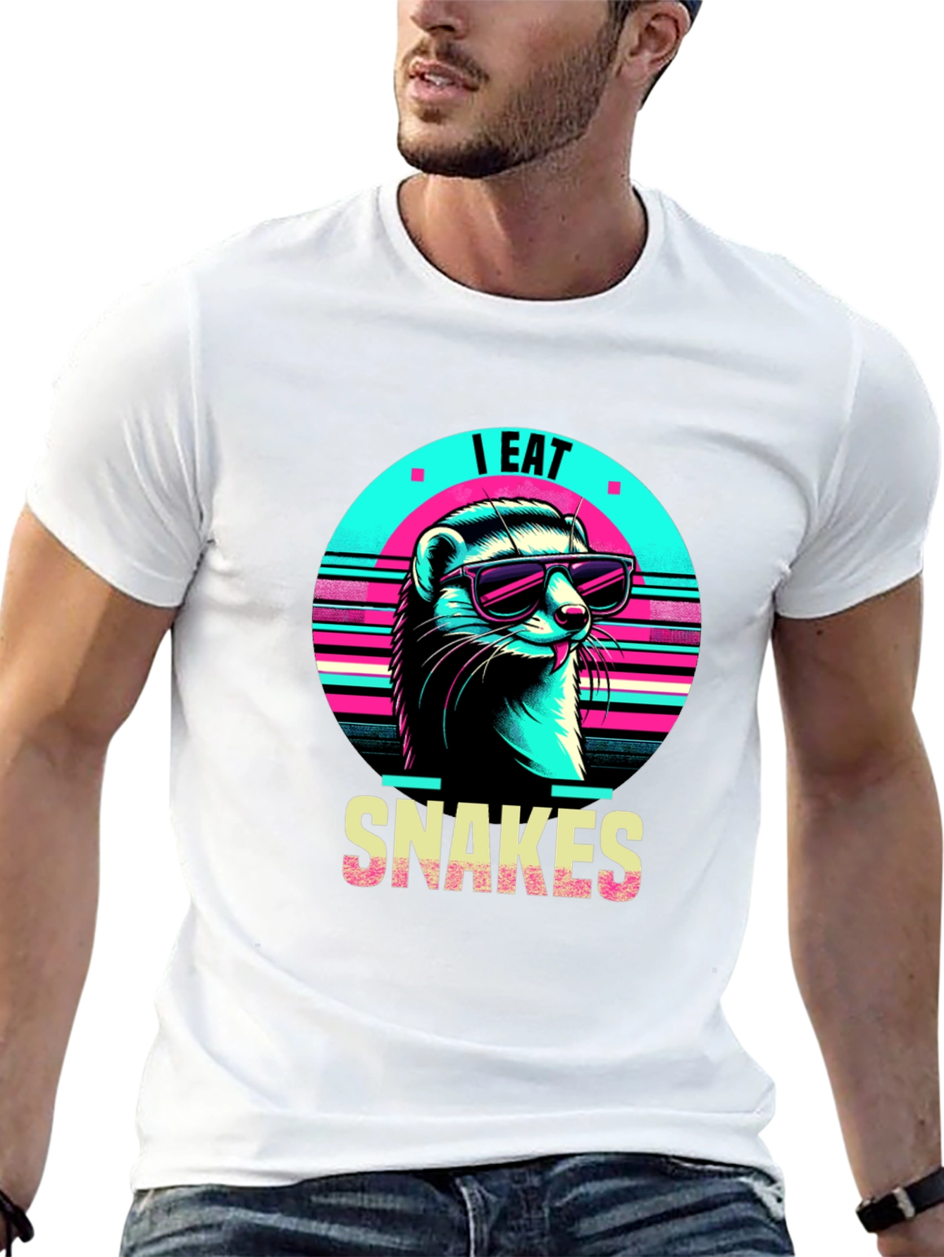 I Eat Snakes Ferret T-Shirt