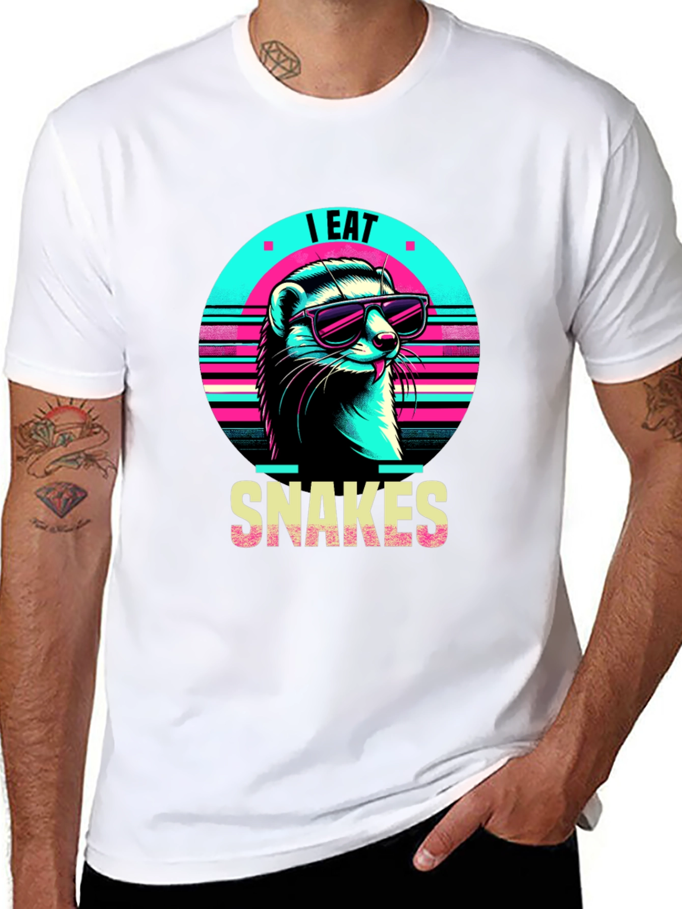 I Eat Snakes Ferret T-Shirt