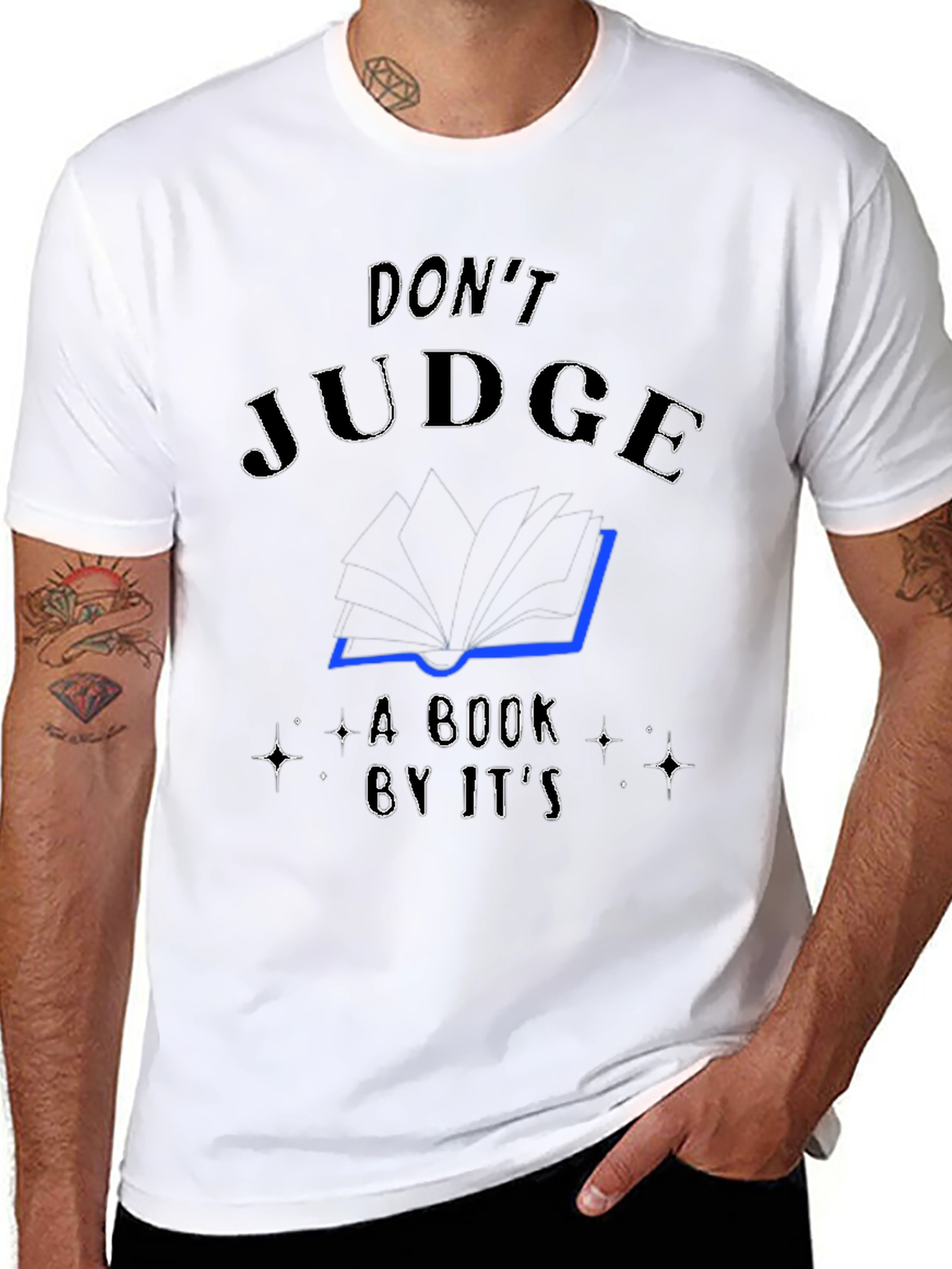 Dont Judge A Book By Its Cover T-Shirt