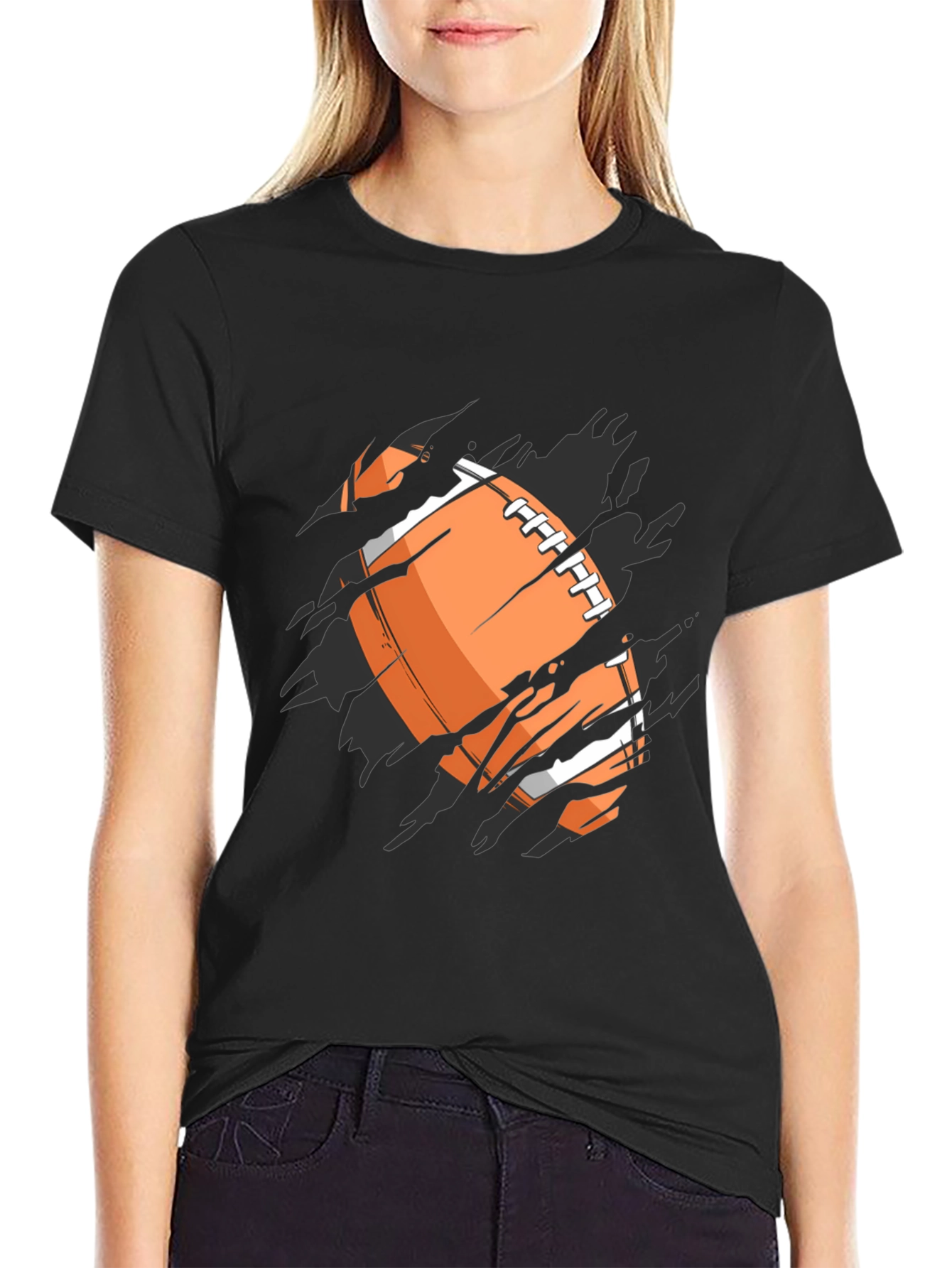 Football Graphic T-Shirt - Sports Fan Tee