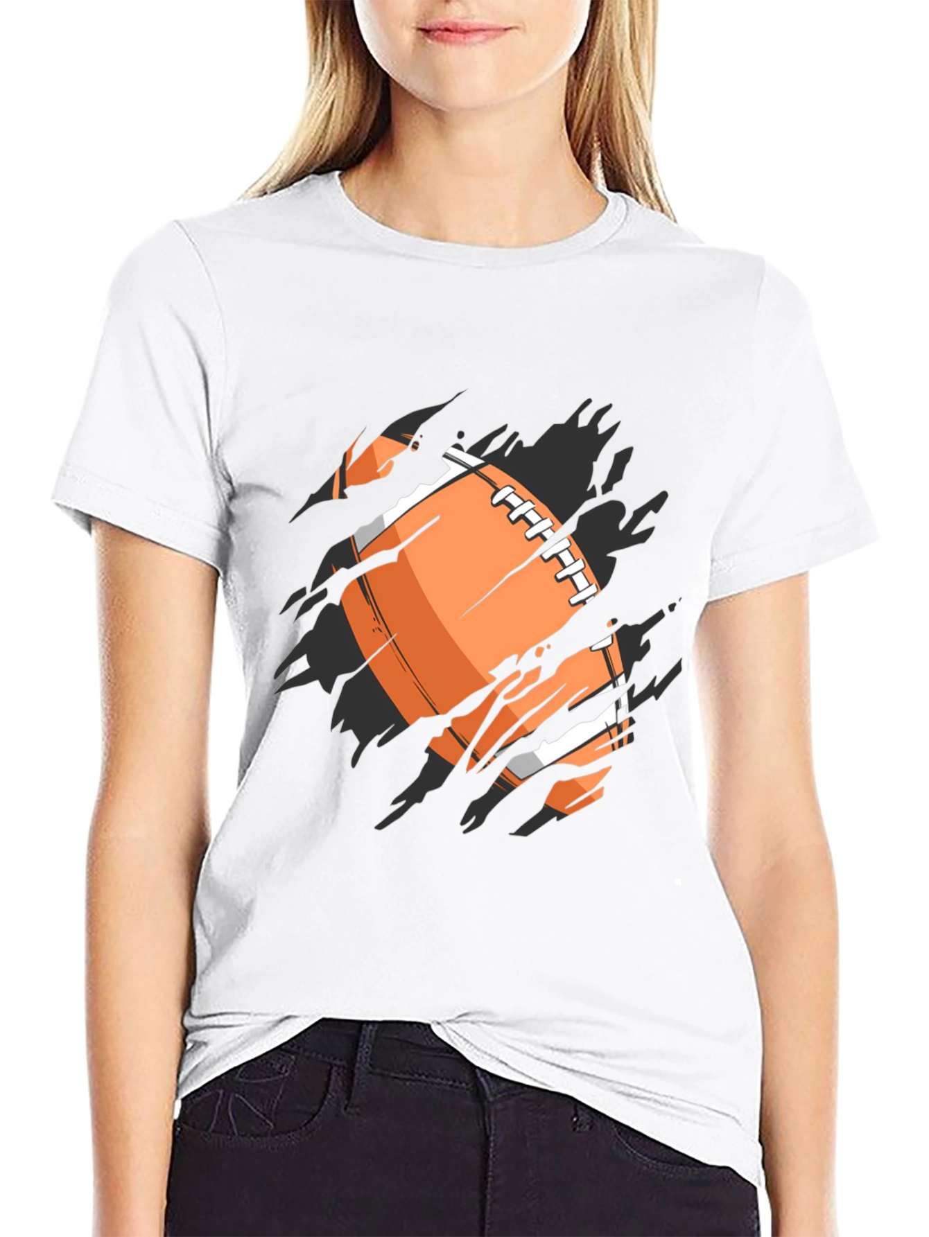 Football Graphic T-Shirt - Sports Fan Tee