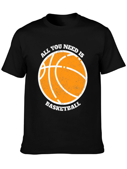 Basketball Graphic Tee - All You Need Is Basketball
