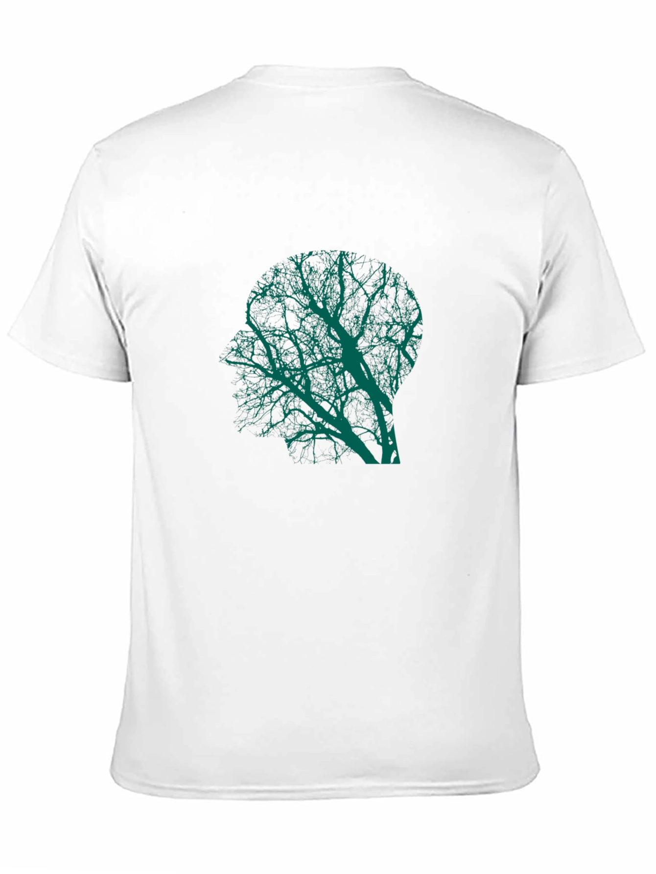Tree Silhouette Black Graphic Tee