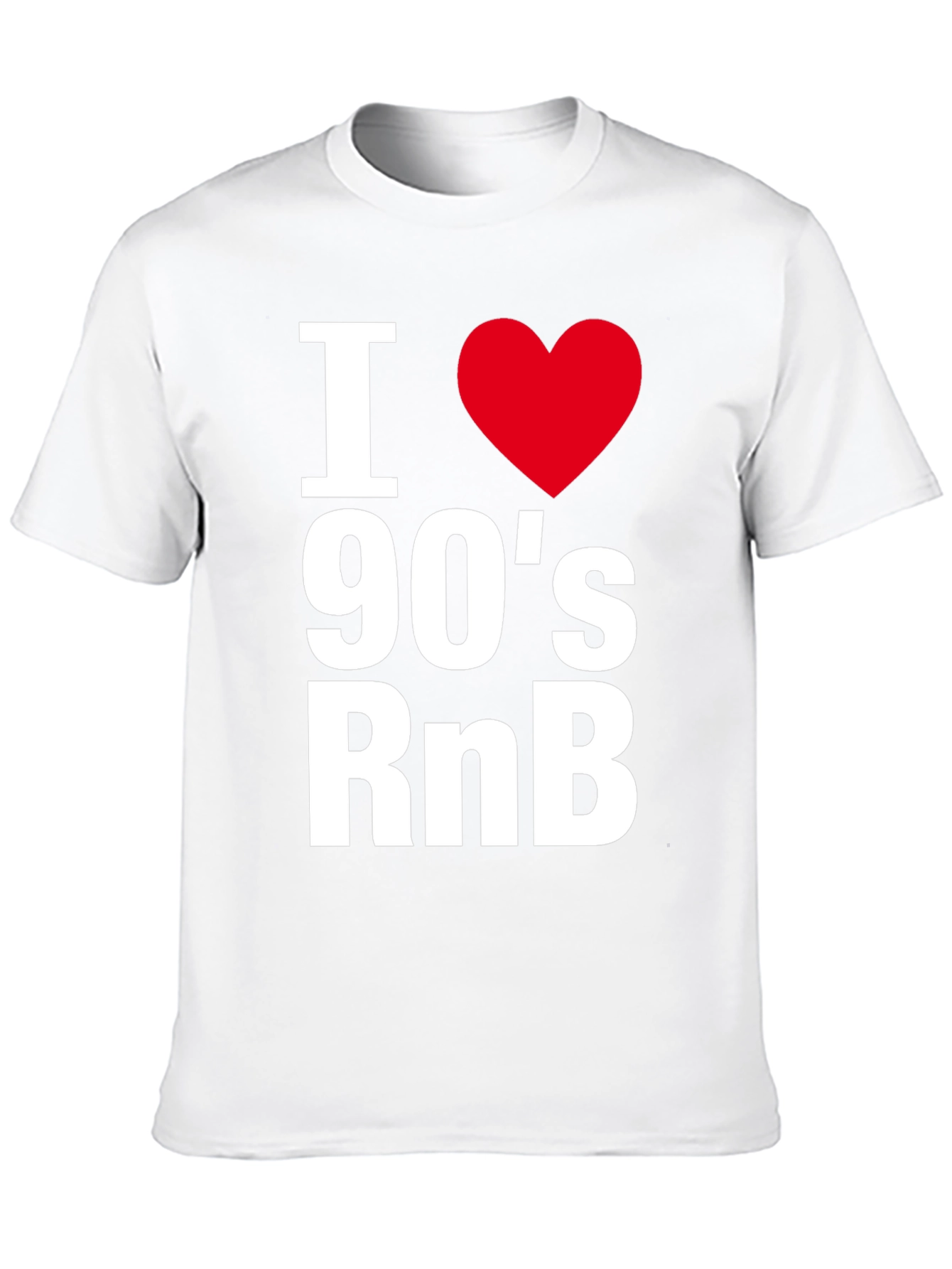 I Heart 90s RnB Black T-Shirt
