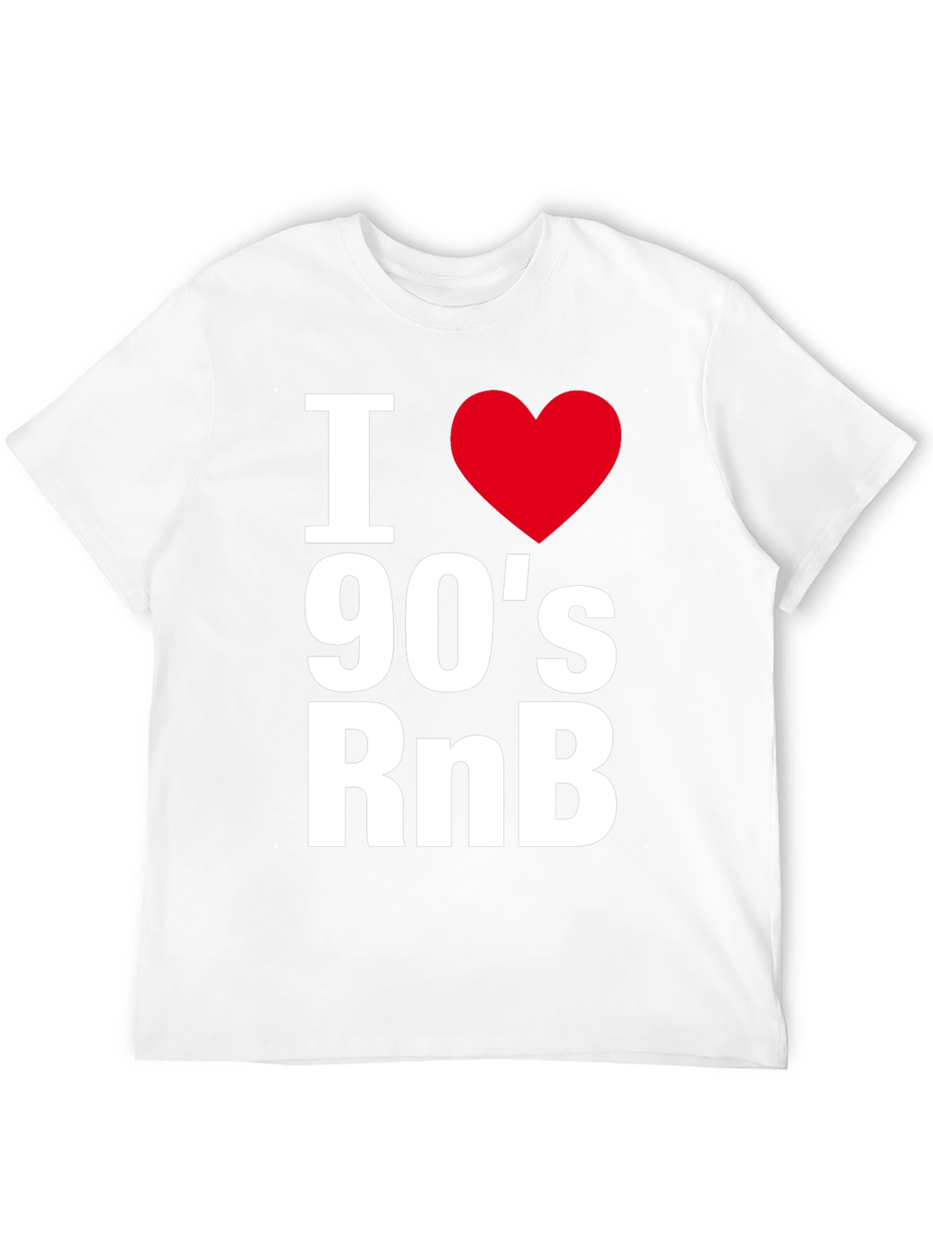I Heart 90s RnB Black T-Shirt