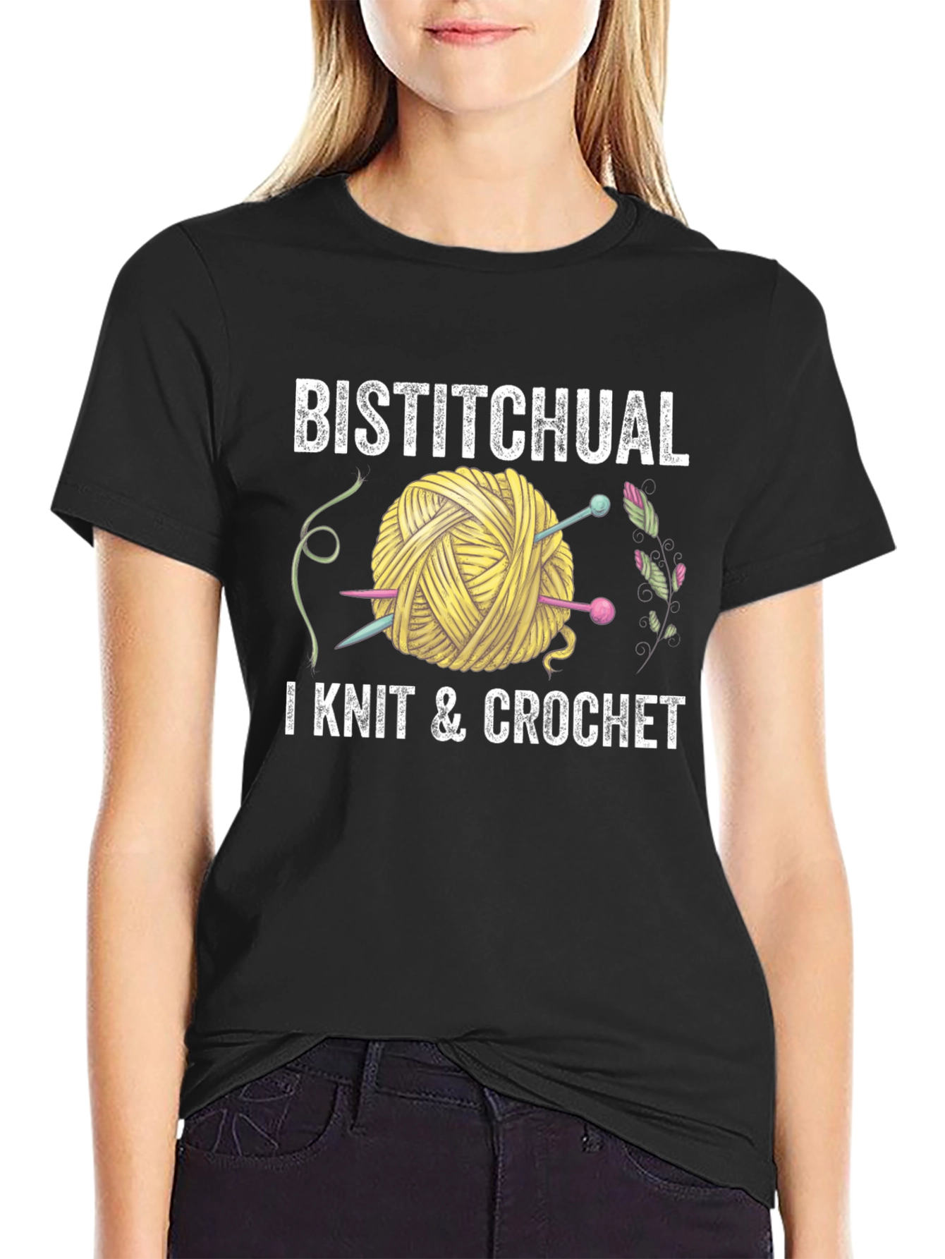 Bistitchual Knit & Crochet T-Shirt