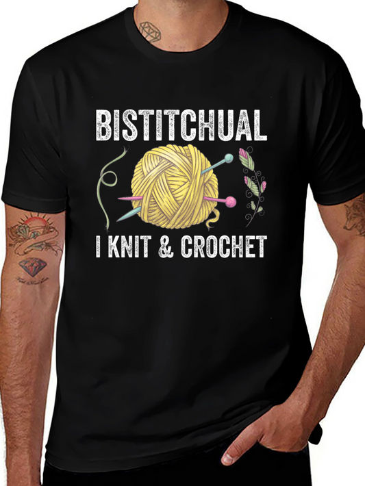 Bistitchual Knit & Crochet T-Shirt