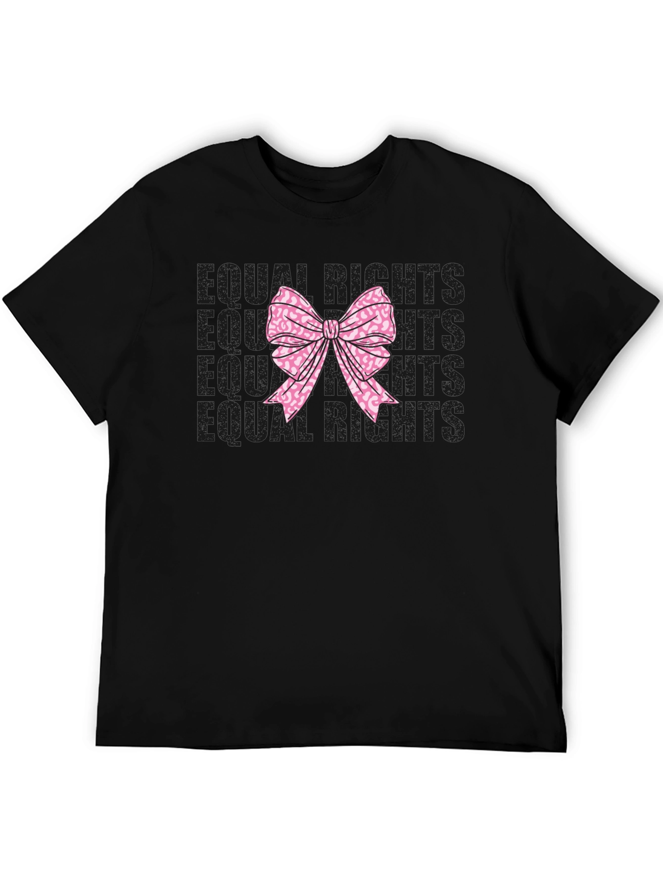 Equal Rights Pink Leopard Bow T-Shirt
