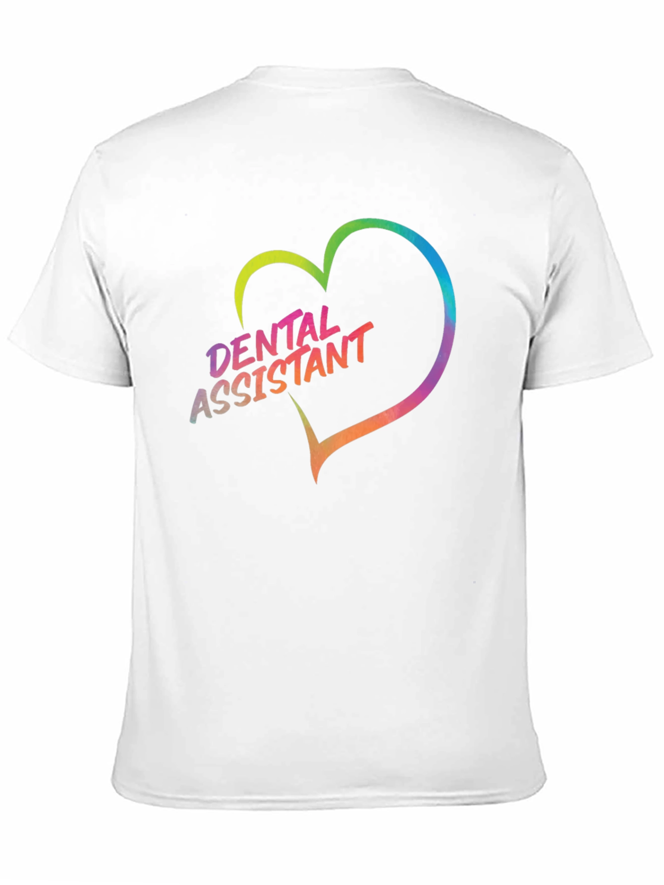 Dental Assistant Heart Graphic Tee