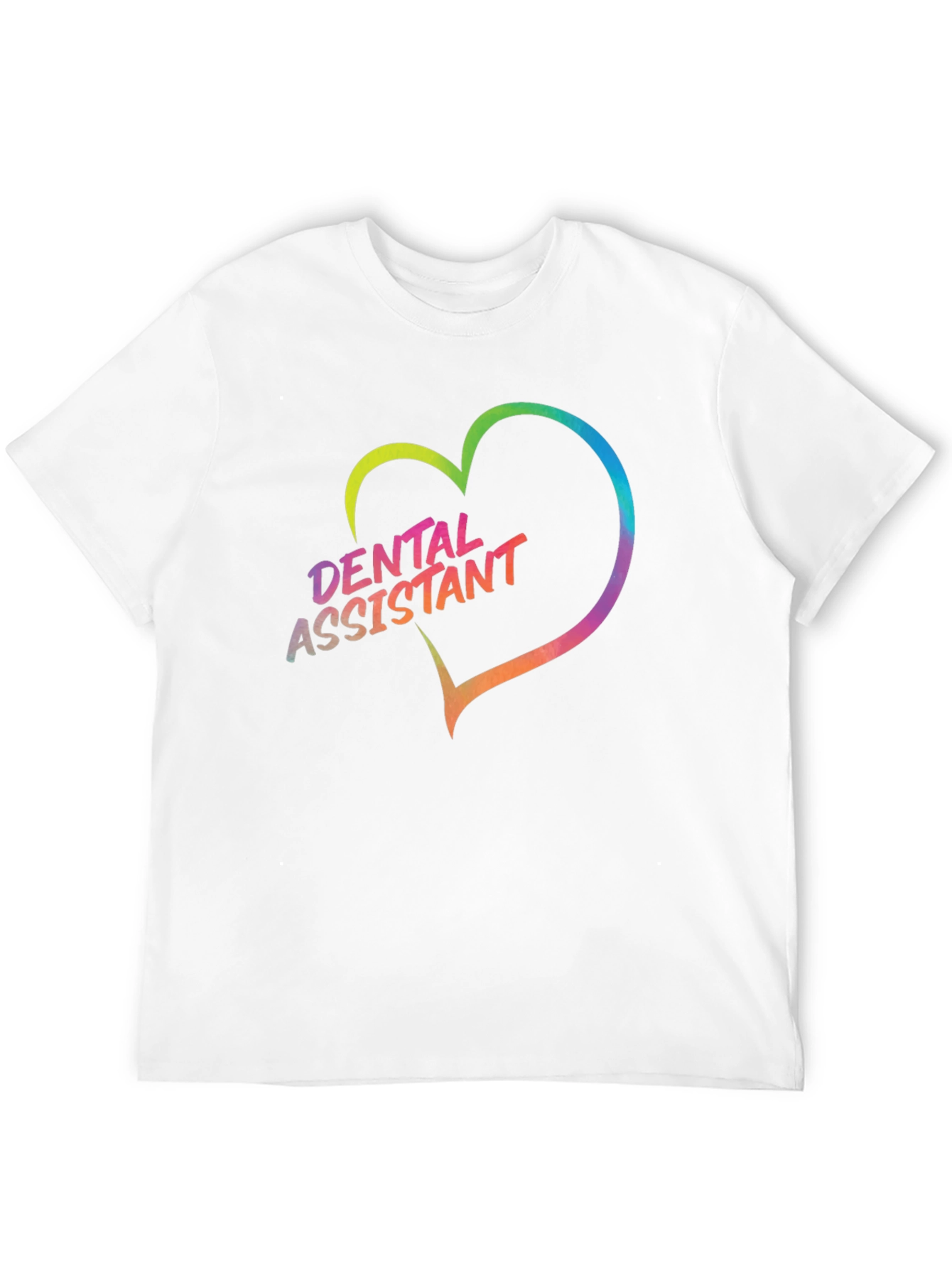 Dental Assistant Heart Graphic Tee