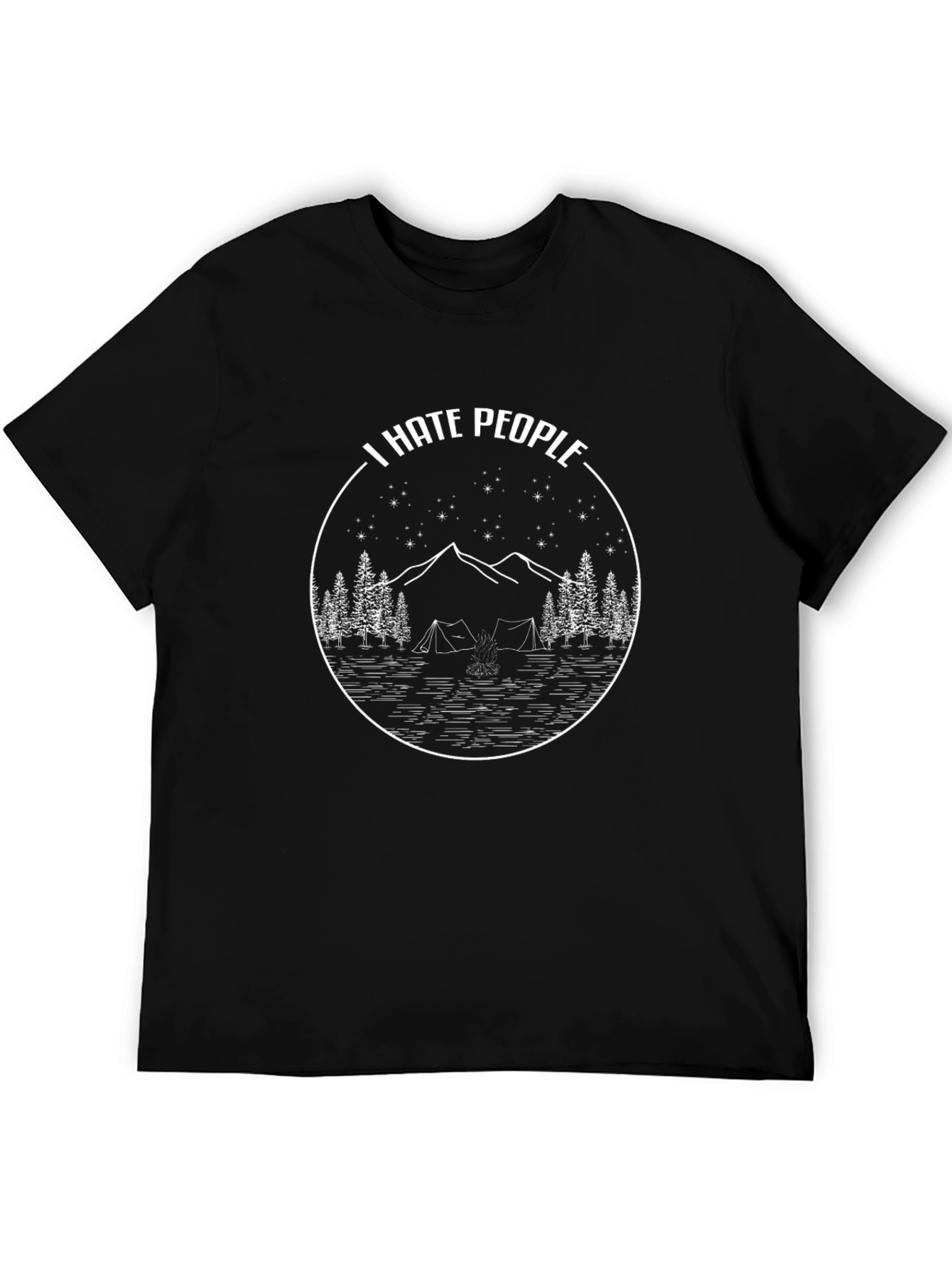 I Hate People Camping T-Shirt