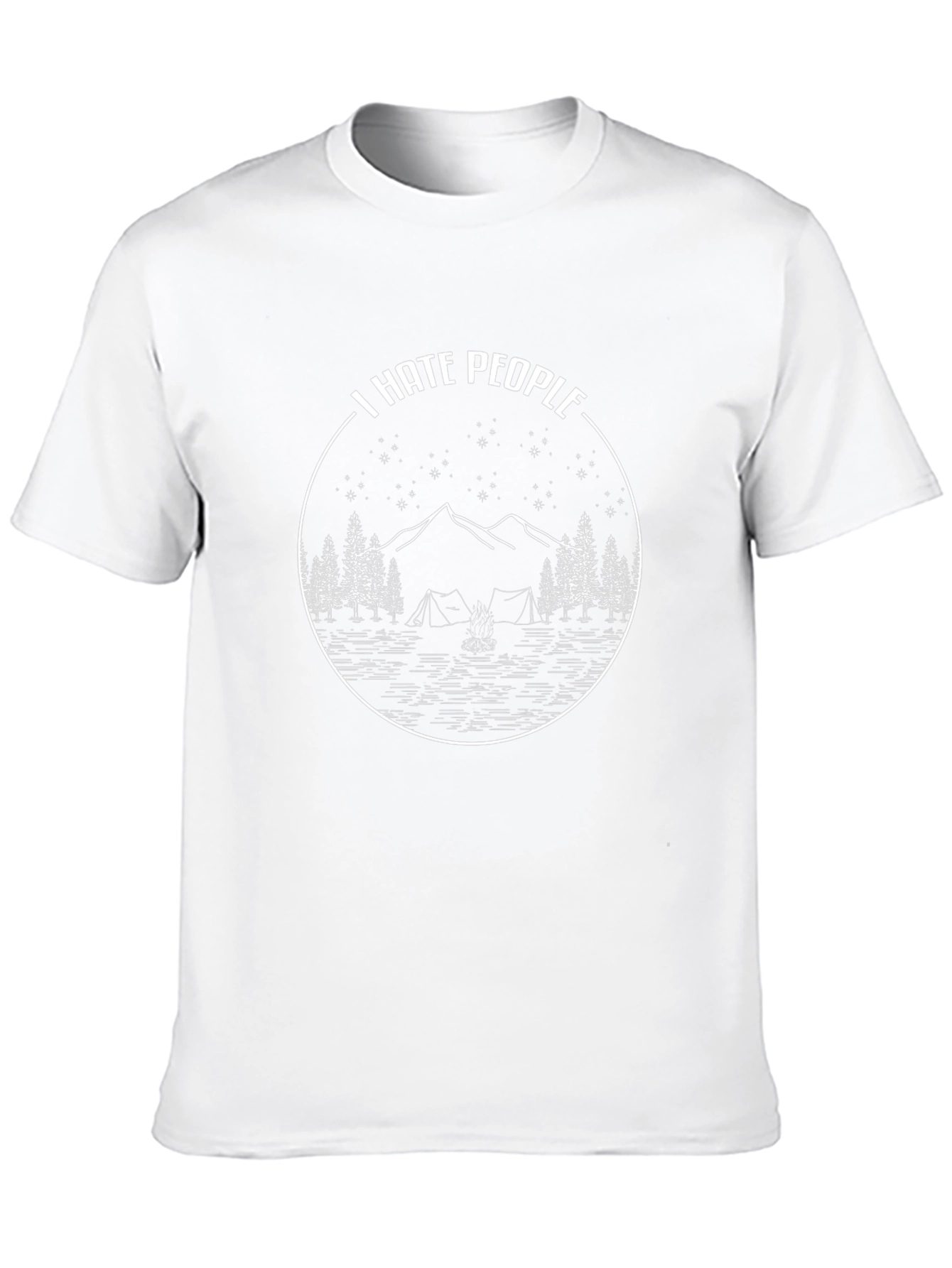 I Hate People Camping T-Shirt