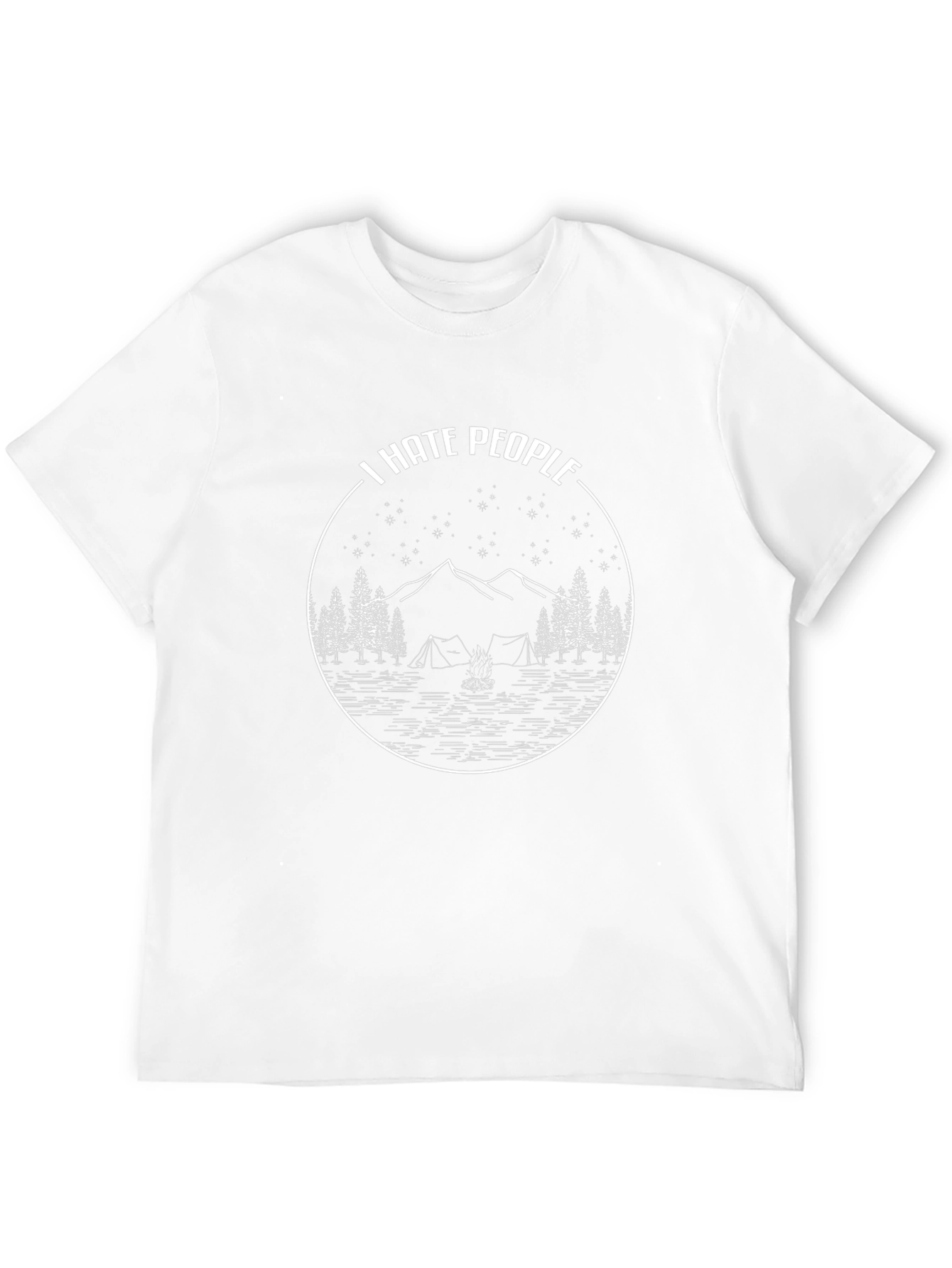 I Hate People Camping T-Shirt