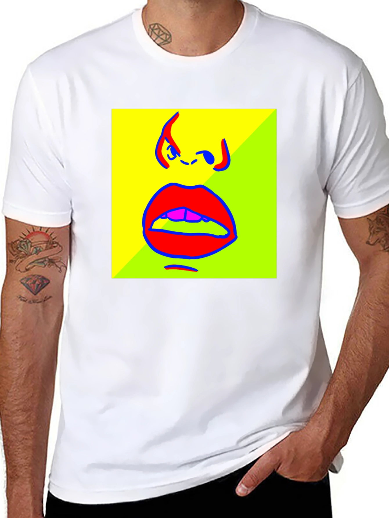Pop Art Face Tee