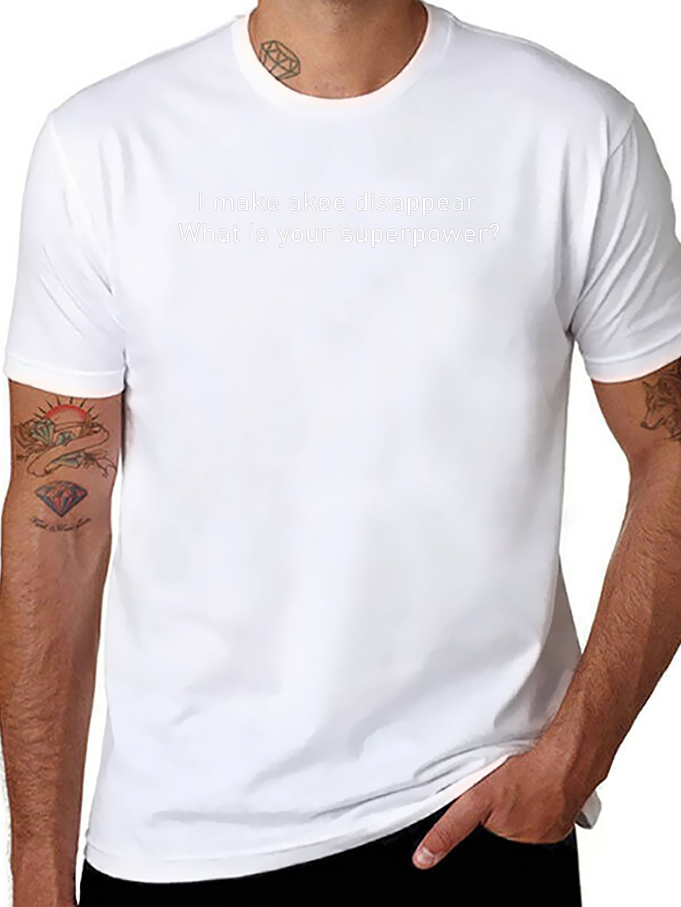 Akee Disappear Tee - Funny Foodie Shirt