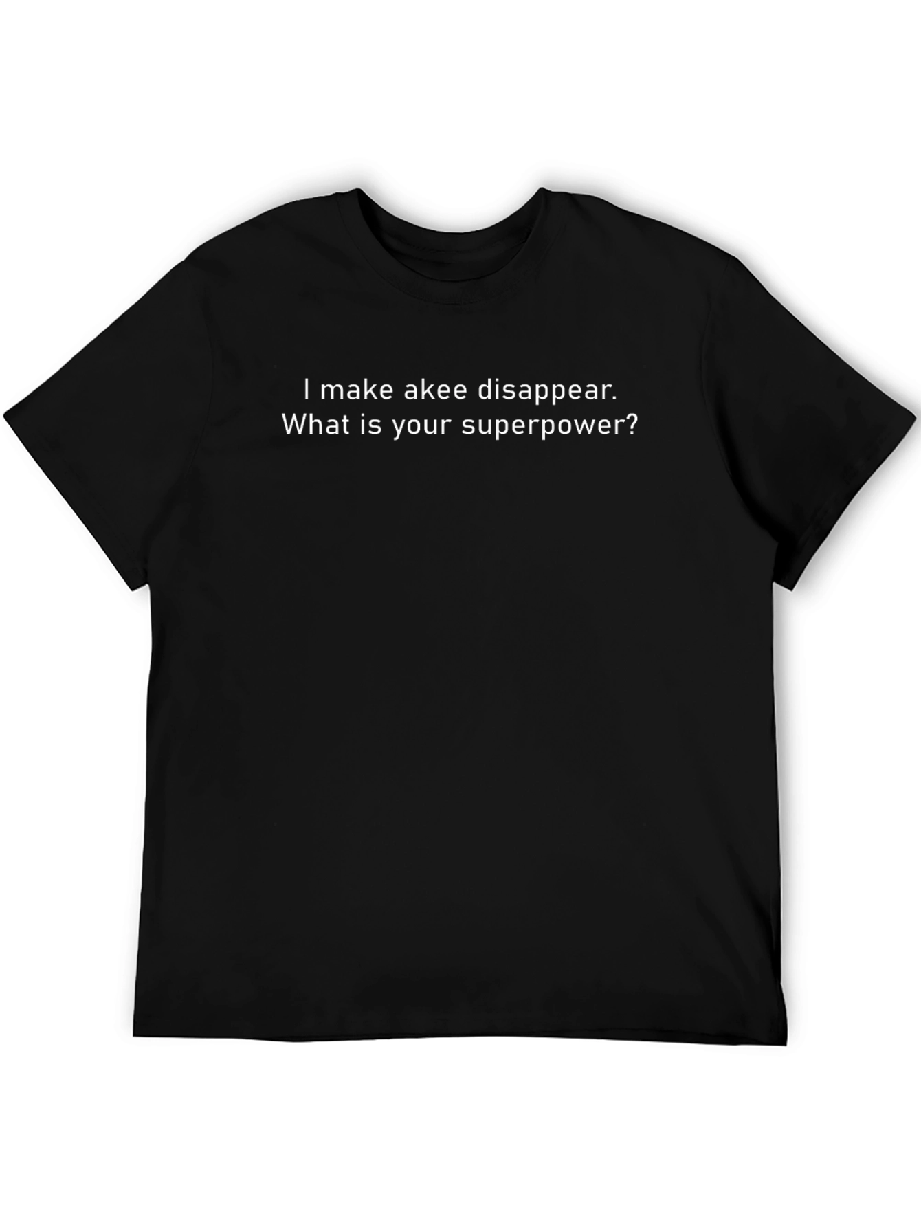 Akee Disappear Tee - Funny Foodie Shirt