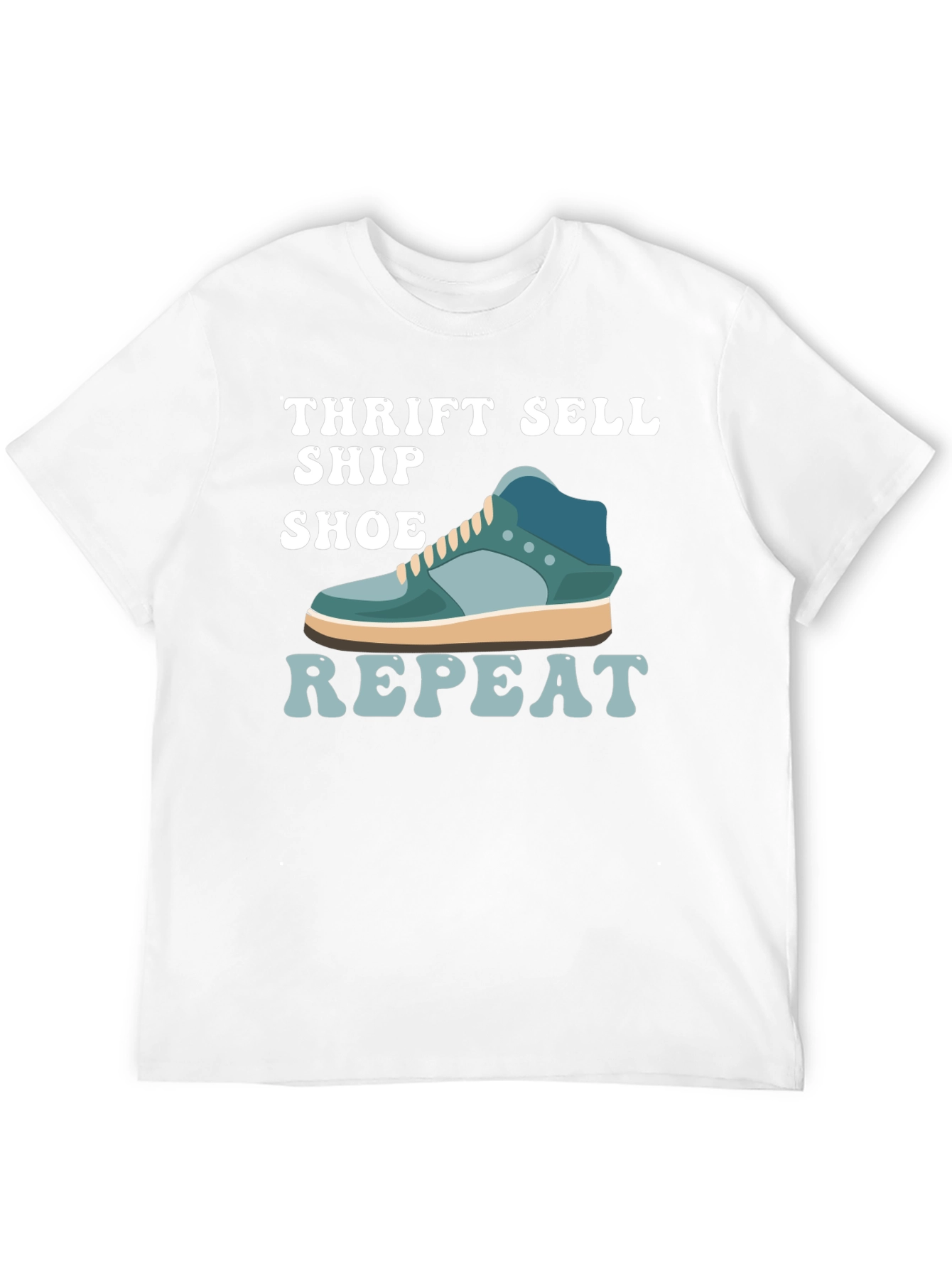 Thrift Sell Ship Shoe Repeat T-Shirt