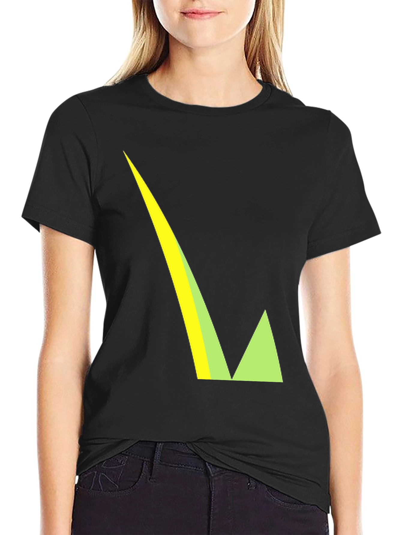 Geometric Arrow Tee - Modern Graphic T-Shirt