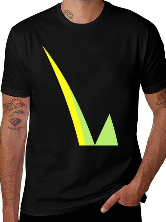 Geometric Arrow Tee - Modern Graphic T-Shirt